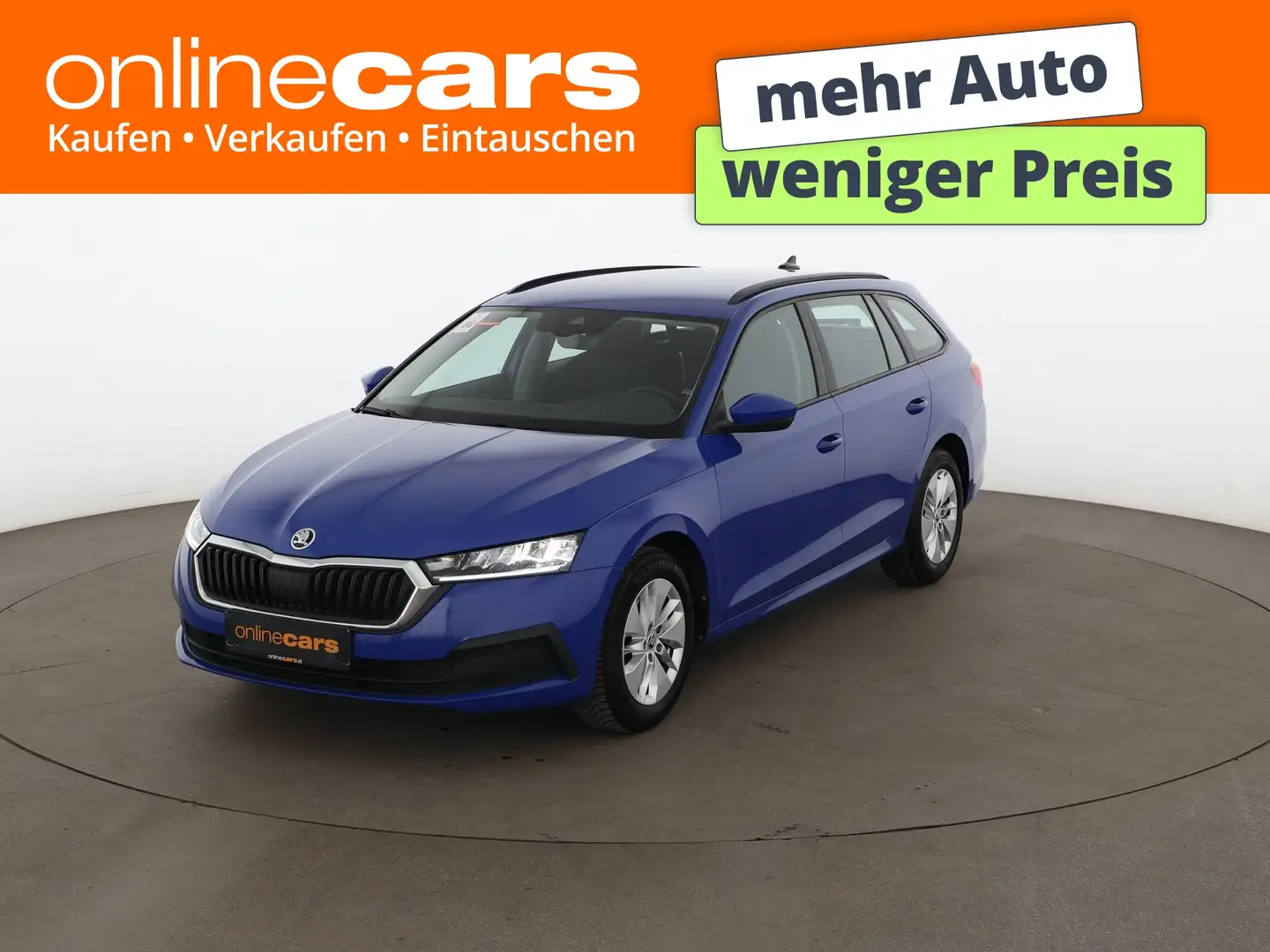 Skoda Octavia Combi 2.0 TDI Ambition LED RADAR NAVI PDC Blau - 1