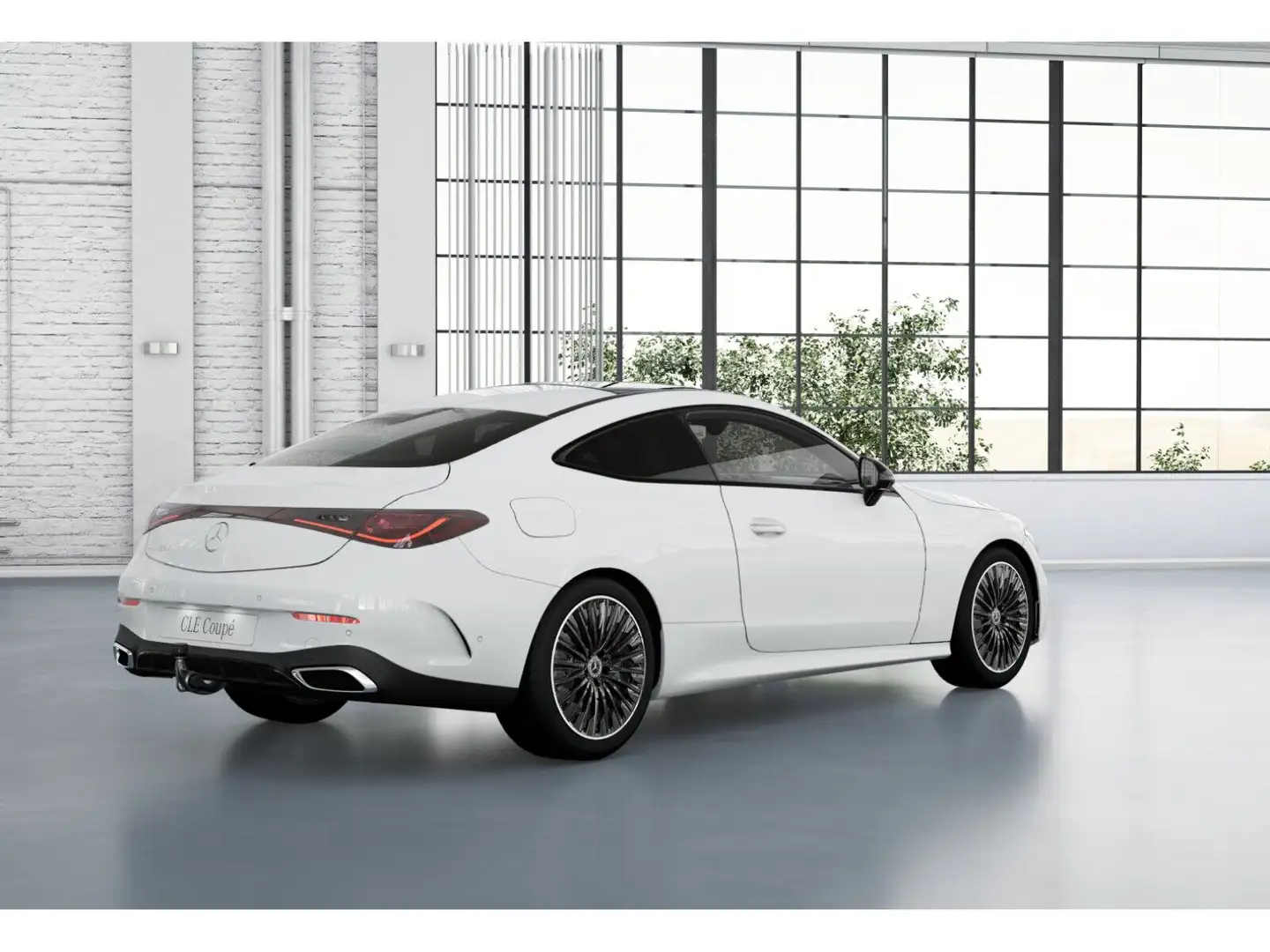 Mercedes-Benz CLE 220 d Coupé #AMG #PANO #HUD #AHK #BURMESTER Weiß - 2