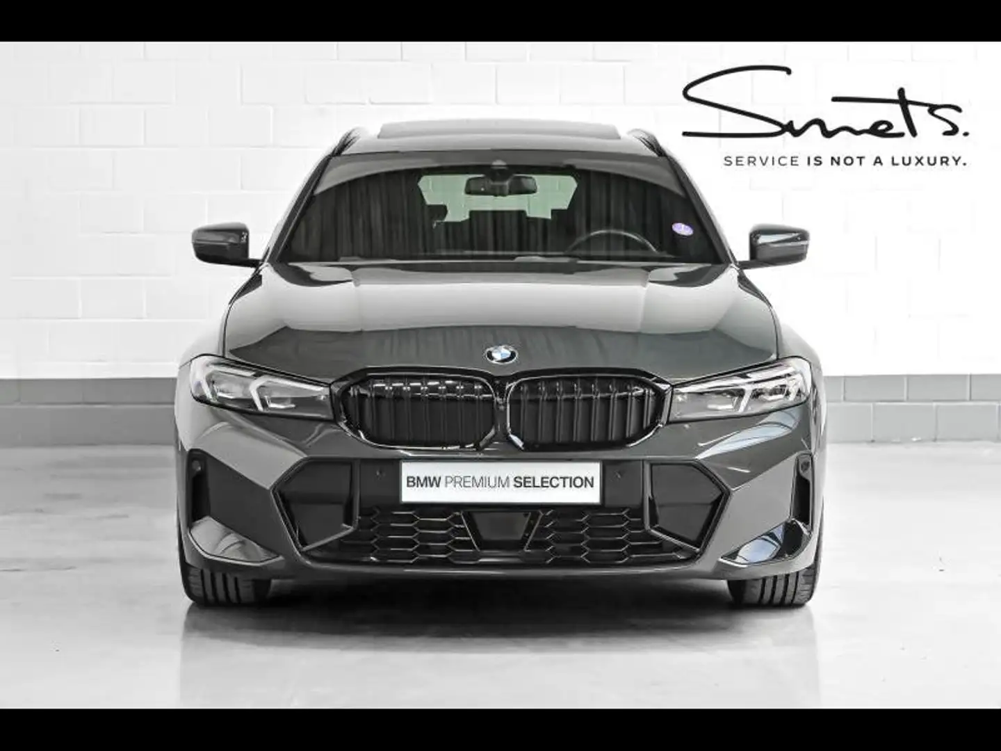 BMW 330 M Pack Pro-Harman-Pano-ACC Gris - 2