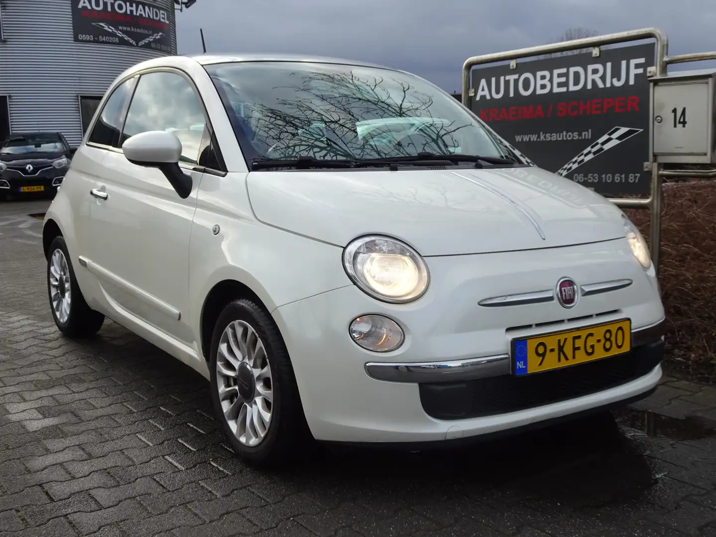 Fiat 500 1.0 TwinAir Lounge Wit - 1