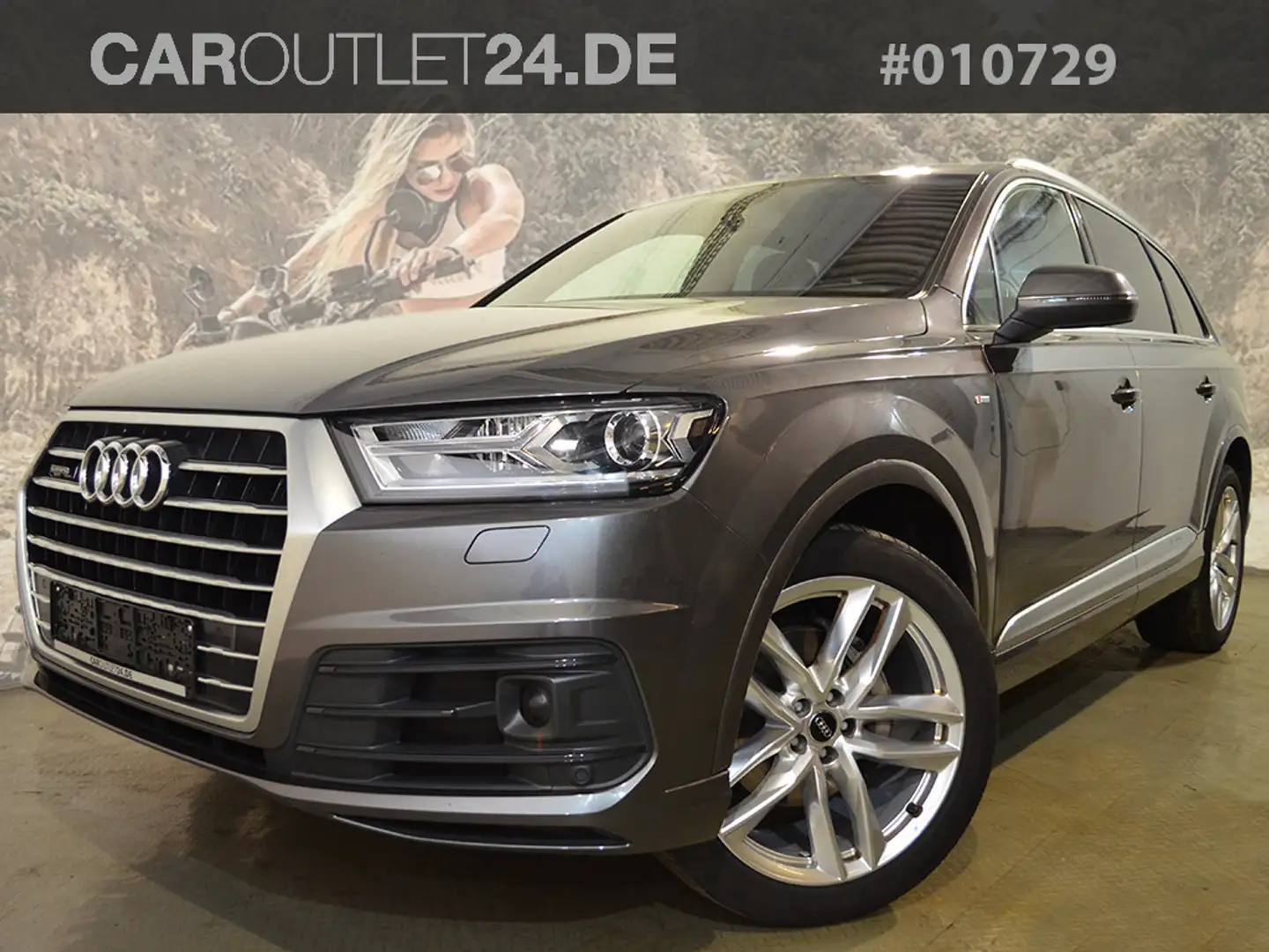Audi Q7 50 TDI quattro S-Line Ext. *21Z Stadt Tour* Grau - 1
