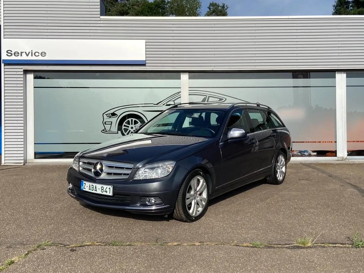 Mercedes-Benz C 200 CDI Break-Belg wagen 1e Eigenaar-Slechts 93.000 Km Gris - 1