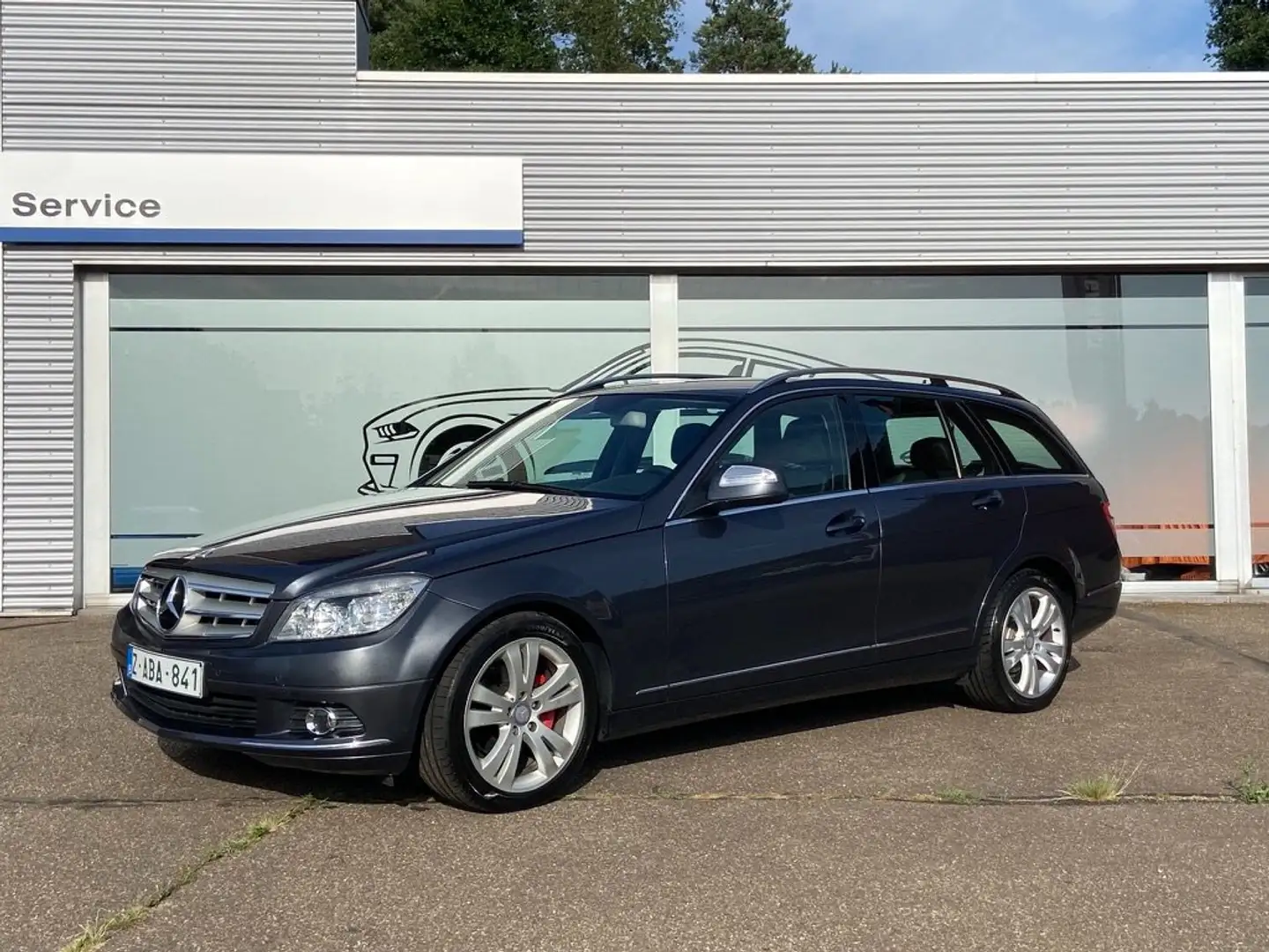 Mercedes-Benz C 200 CDI Break-Belg wagen 1e Eigenaar-Slechts 93.000 Km Gris - 2