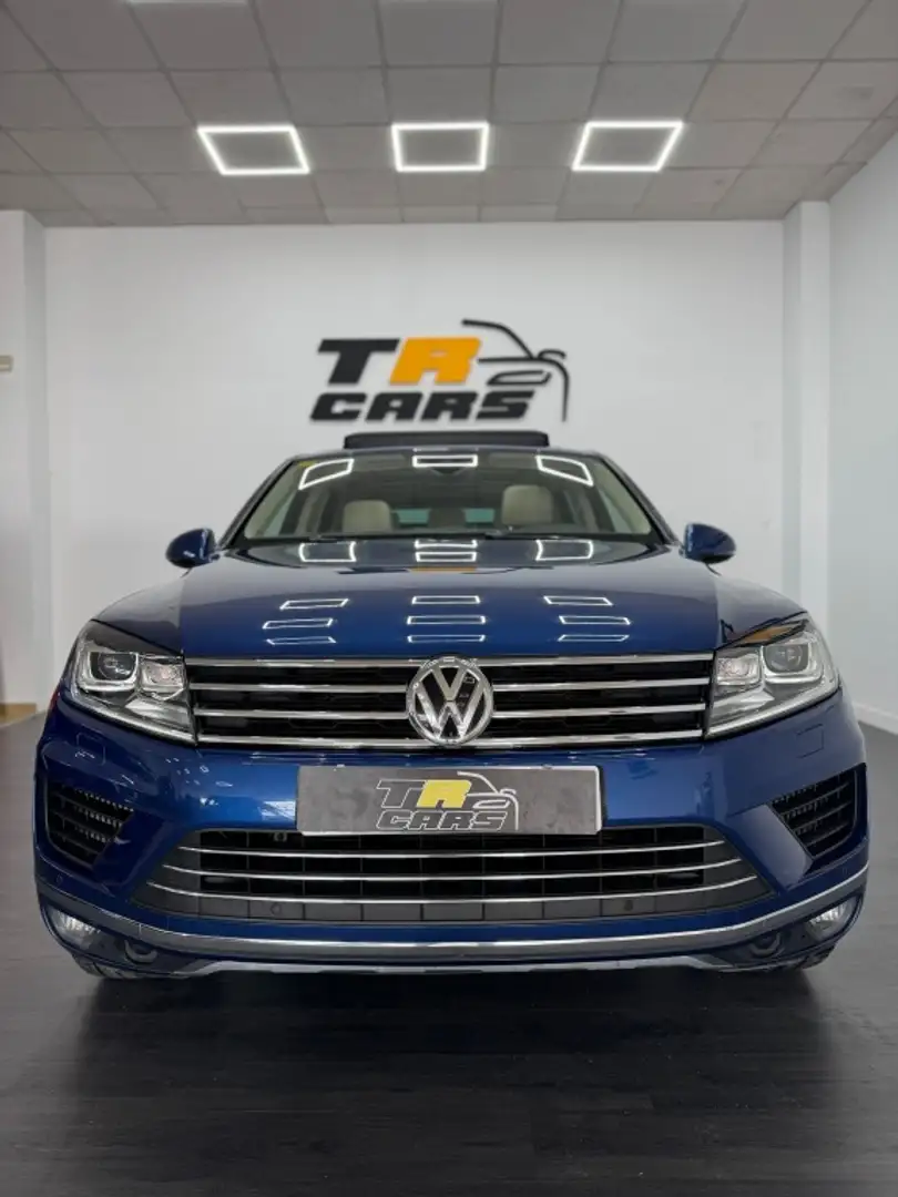 Volkswagen Touareg 3.0TDI V6 BMT TerrainTech Premium 193kW Tip. Blauw - 2
