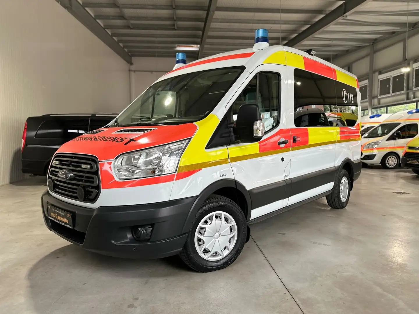 Ford Transit RTW*KTW*KRANKENWAG*AUTOMATIK*LIEGE+STUHL Weiß - 1