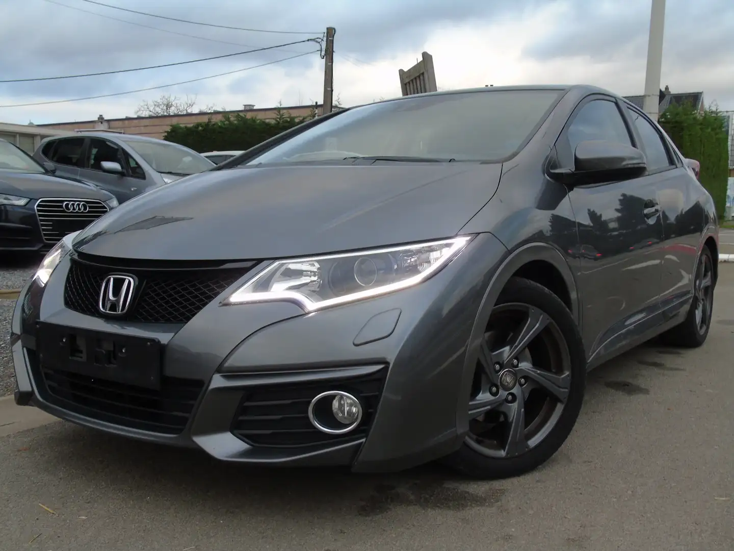 Honda Civic 1.4 i-VTEC Edition X*1 Eigen*Weinig Km*BENZINE+LPG Grijs - 2