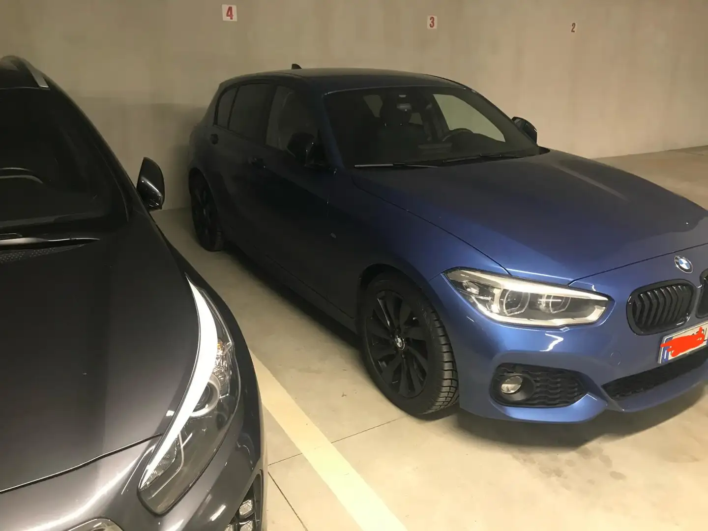 BMW 118 M sport Bleu - 2