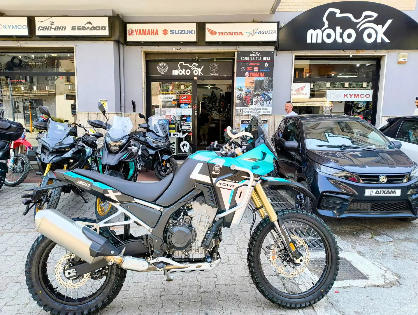Kove 800X RALLY Verde - 1