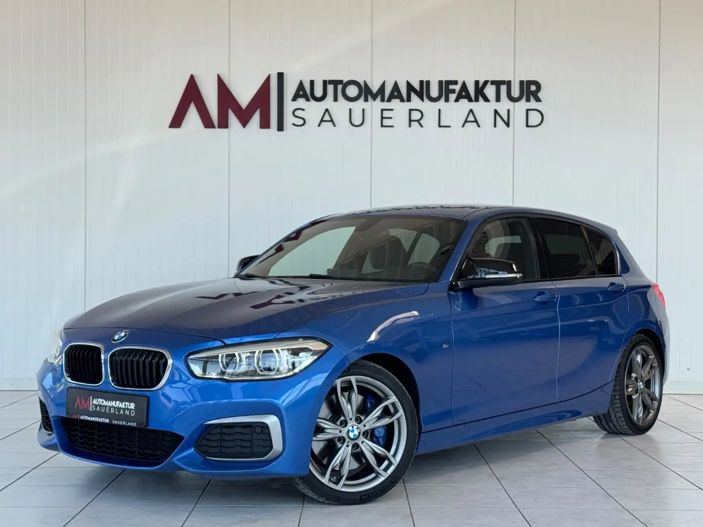 BMW 140 *Performance S.-AGA*Car-Play*2.Hand*nonOPF Blau - 1