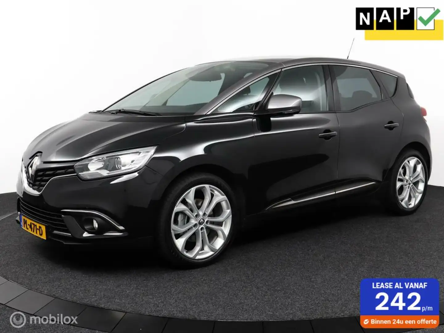 Renault Scenic 1.2 TCe 116 pk Zen | Clima | Cruise | Navi | Apple Zwart - 1