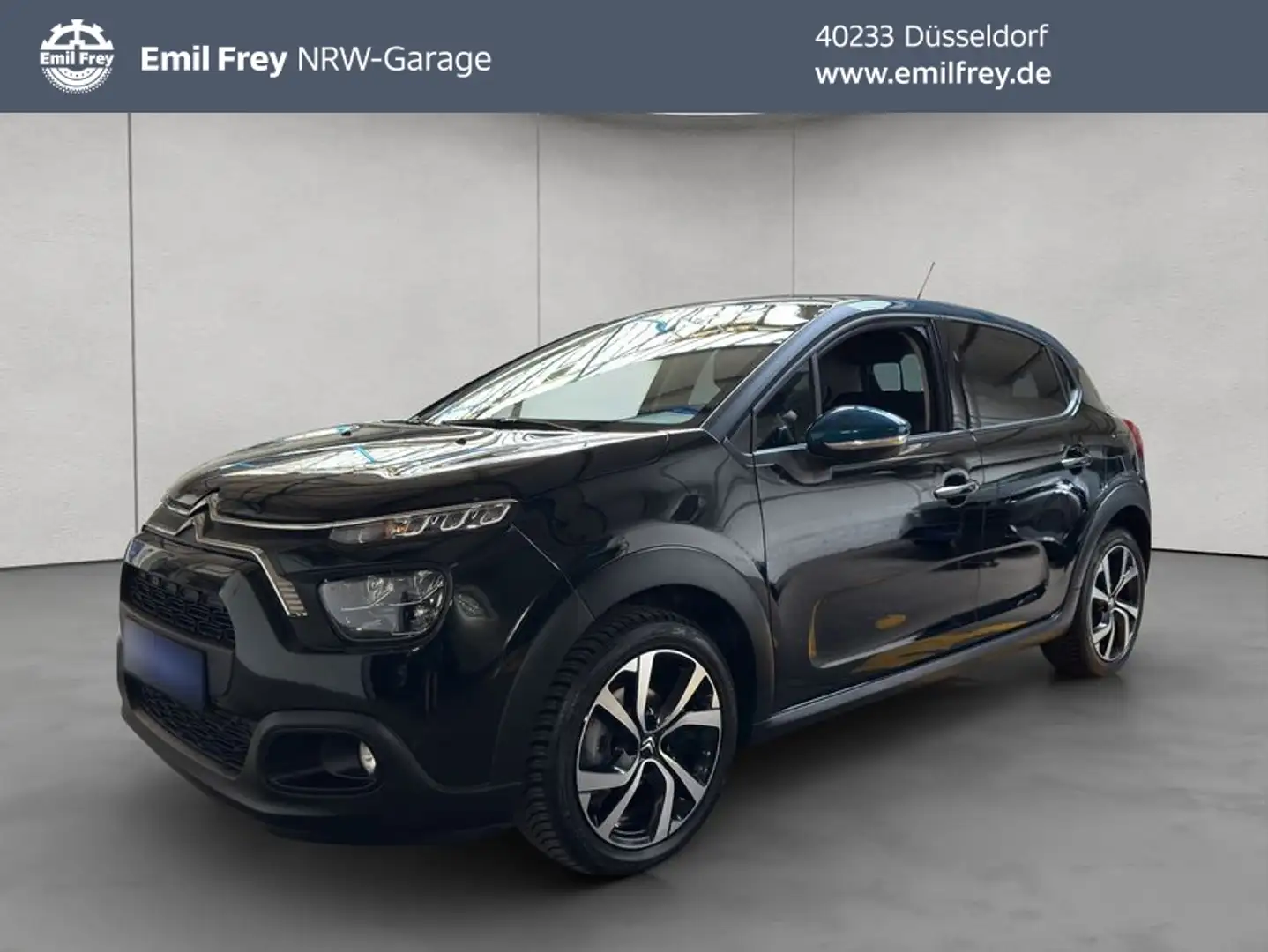Citroen C3 Pure Tech 110 S&S EAT6 SHINE NAVI+SHZ+PDC+RFK Noir - 1