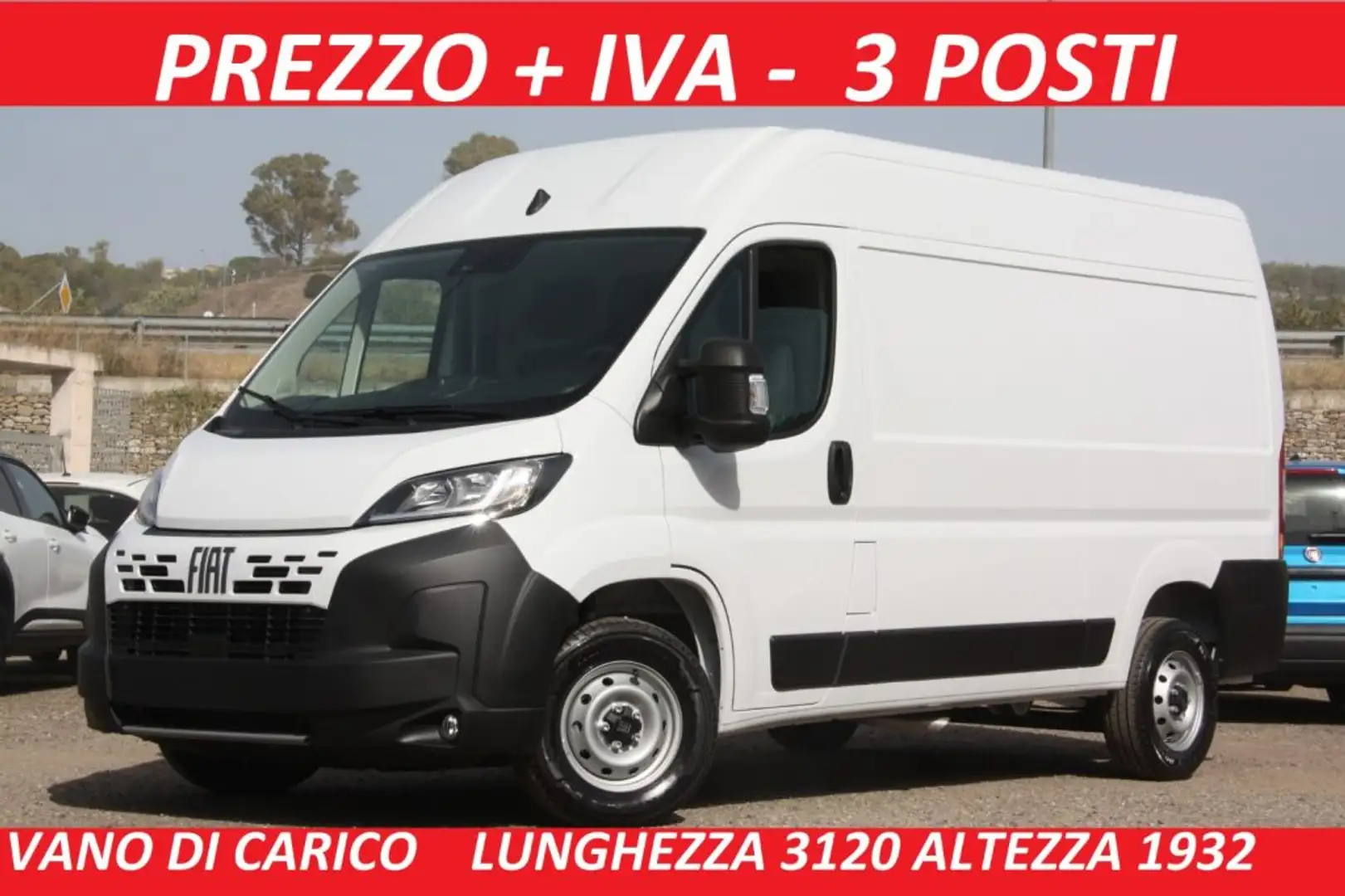 Fiat Ducato 33 2.2 Mjt 140CV L2H2 -  MH2 Furgone NUOVO Bianco - 1
