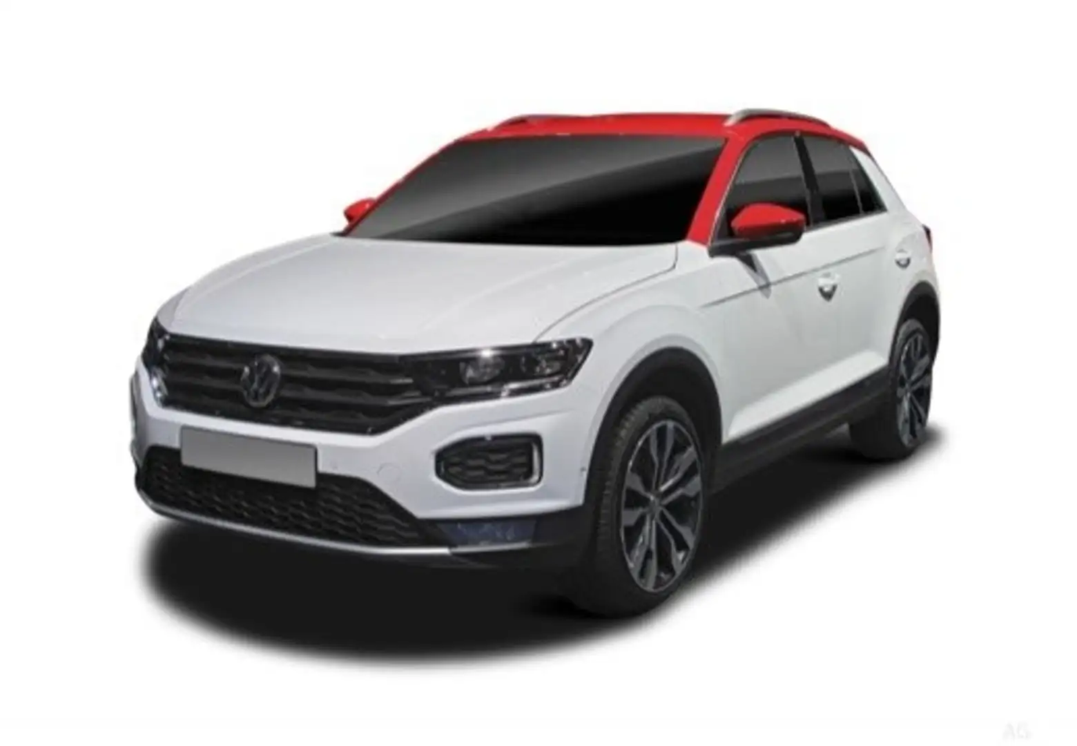 Volkswagen T-Roc 2,0 TDI SCR 4Motion Design DSG Weiß - 1
