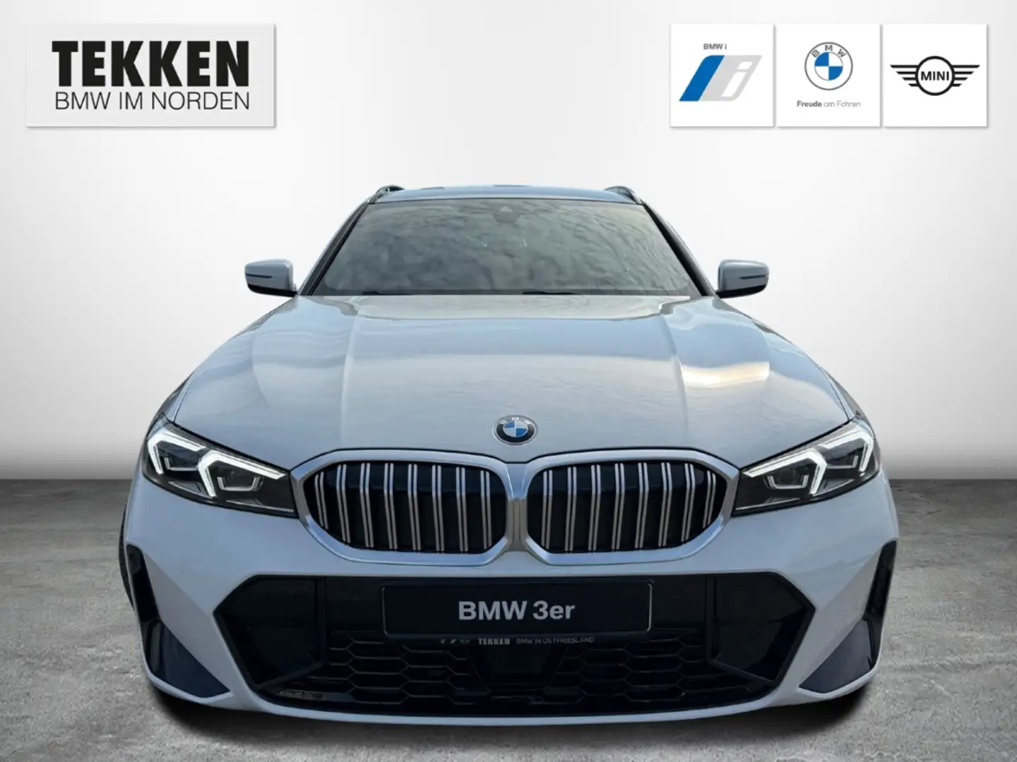 BMW 318 d Touring M-Sport/AHK/ACC/Harman Kardon Weiß - 2
