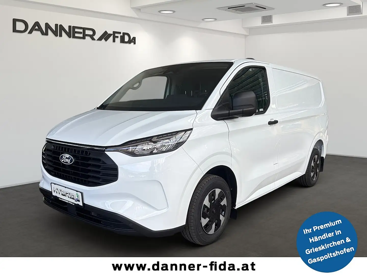 Ford Transit Custom 233PS Benzin/Elektro Kasten 2,5 PHEV L1H1 320 T... Wit - 1