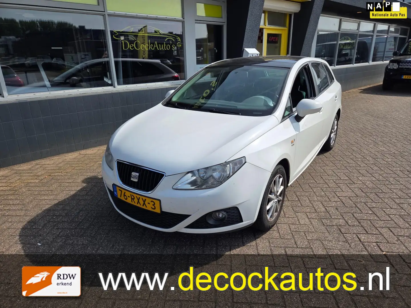 SEAT Ibiza ST 1.2 TSI Style/LEDER/AIRCO Blanco - 1