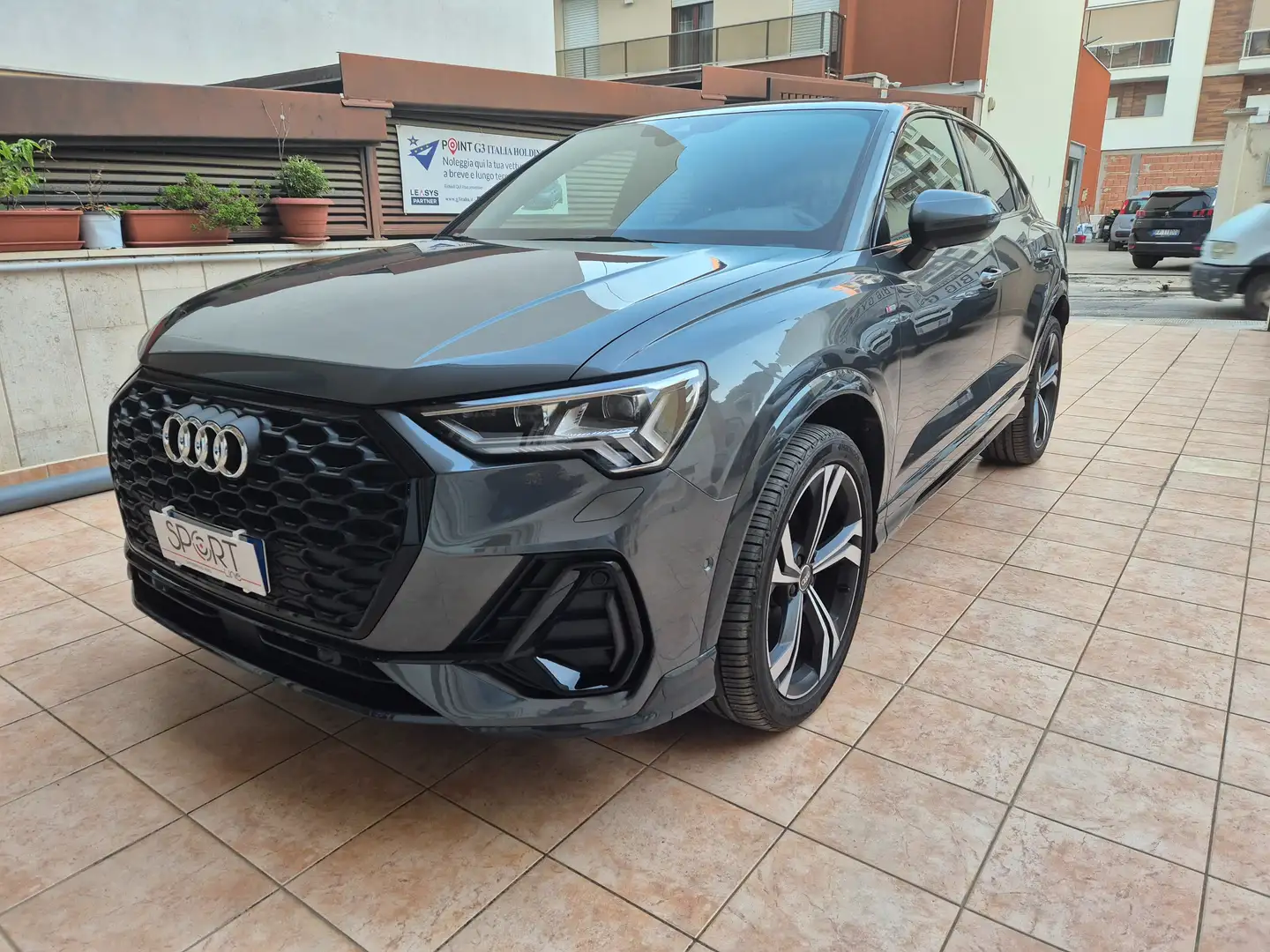 Audi Q3 SPB Sportback 35TDI S line s-tronic IDENTITY BLACK Gris - 1