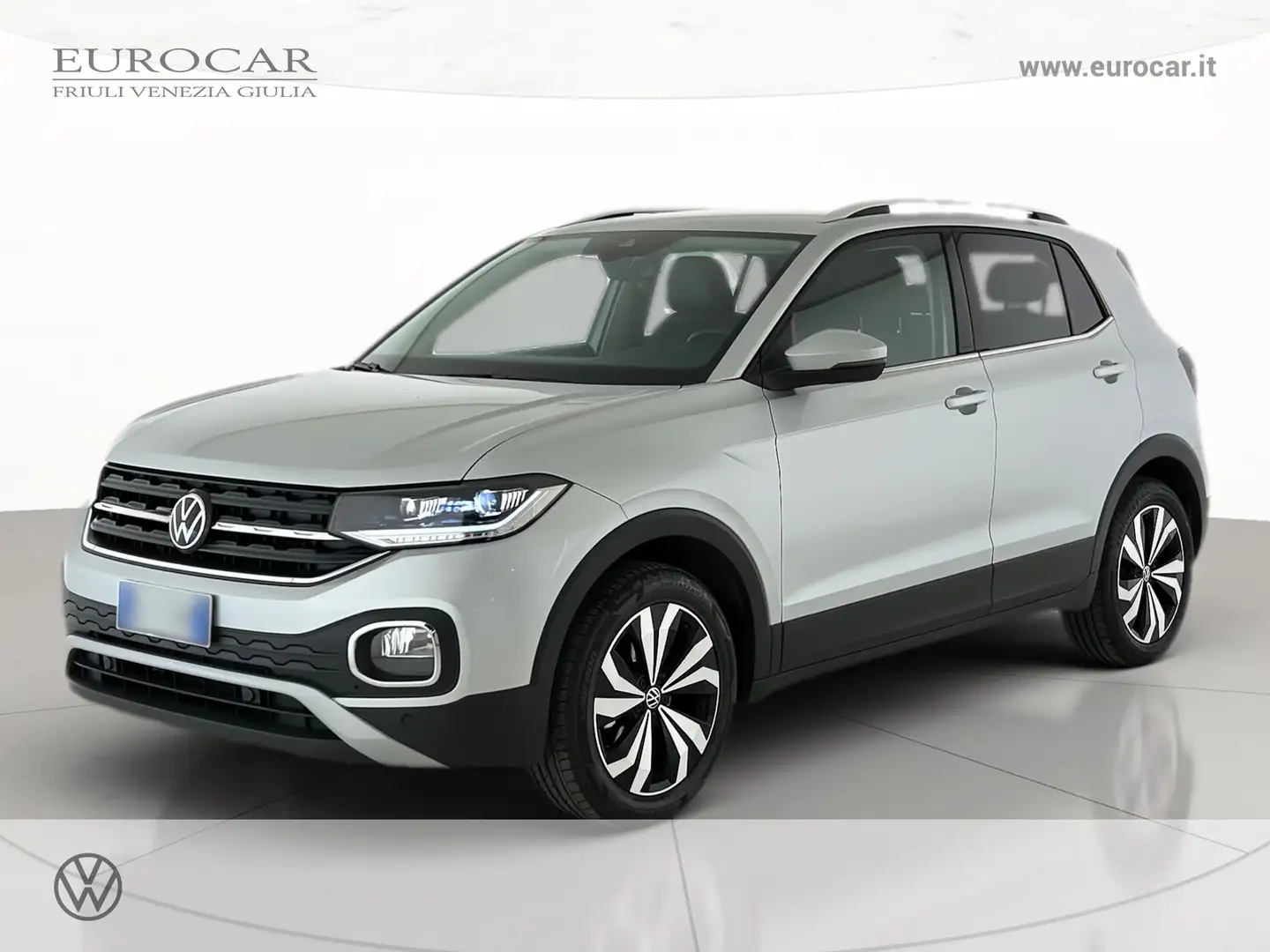 Volkswagen T-Cross 1.0 tsi advanced 110cv Gris - 1