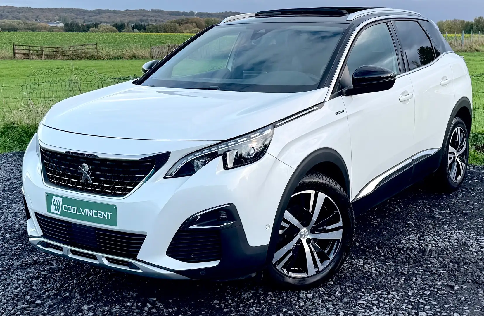 Peugeot 3008 GT Line - Toit Pano - Prêt à immatriculer Wit - 1
