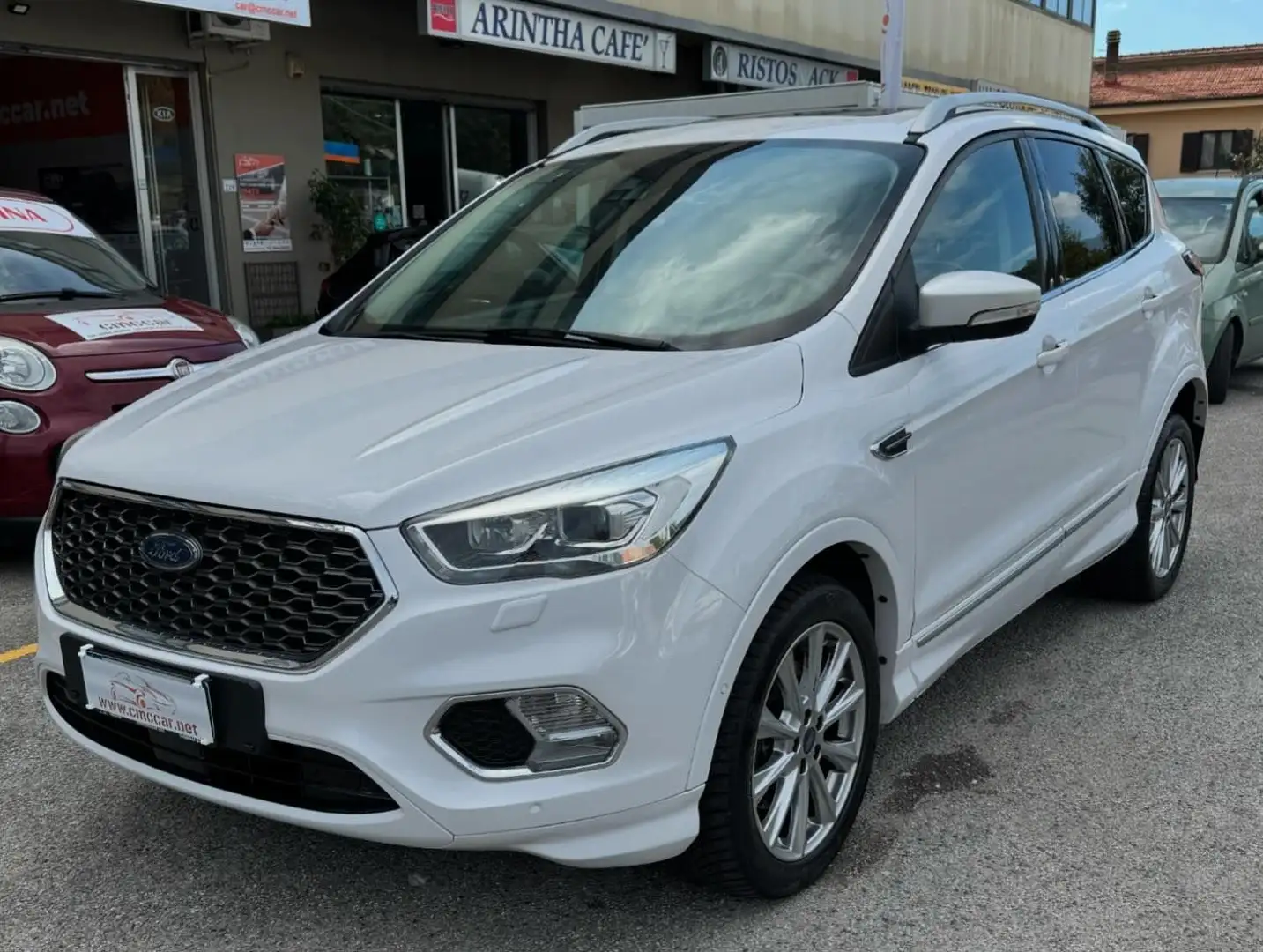 Ford Kuga Kuga 2.0 tdci Vignale s Weiß - 2
