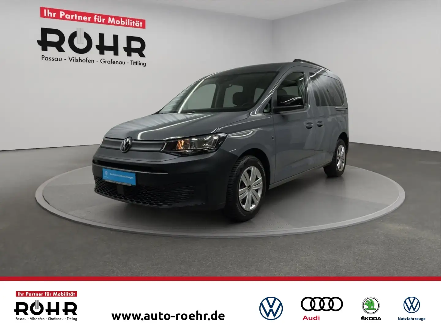 Volkswagen Caddy Kombi (Garantie 01/2030.Navi.ACC.FrontAssist.SHZ) Grau - 1