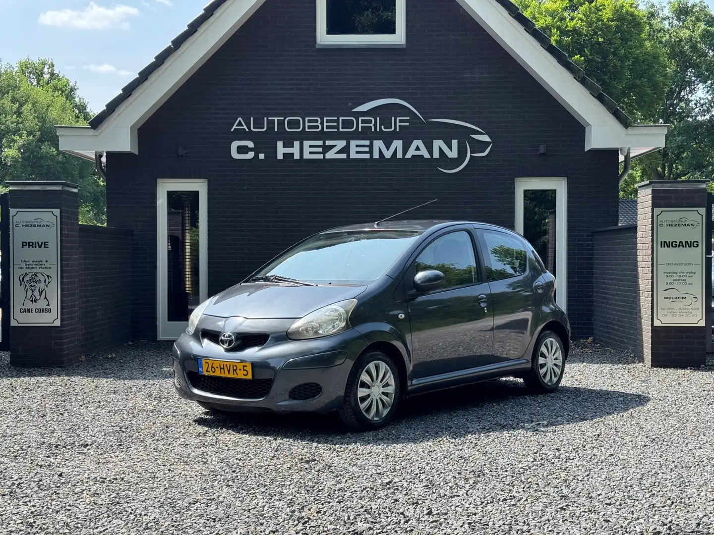 Toyota Aygo 1.0-12V Comfort inruilkoopje elektrisch pakket 5 D Gris - 2