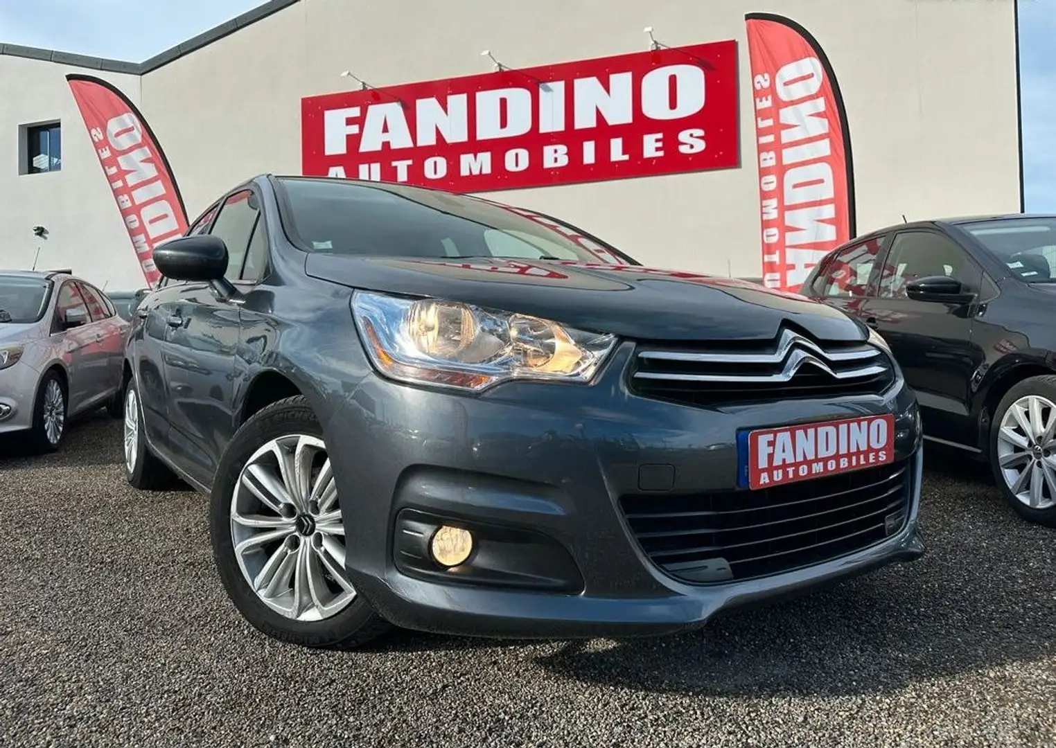 Citroen C4 1.6 Hdi 92Ch Millenium Gris - 1