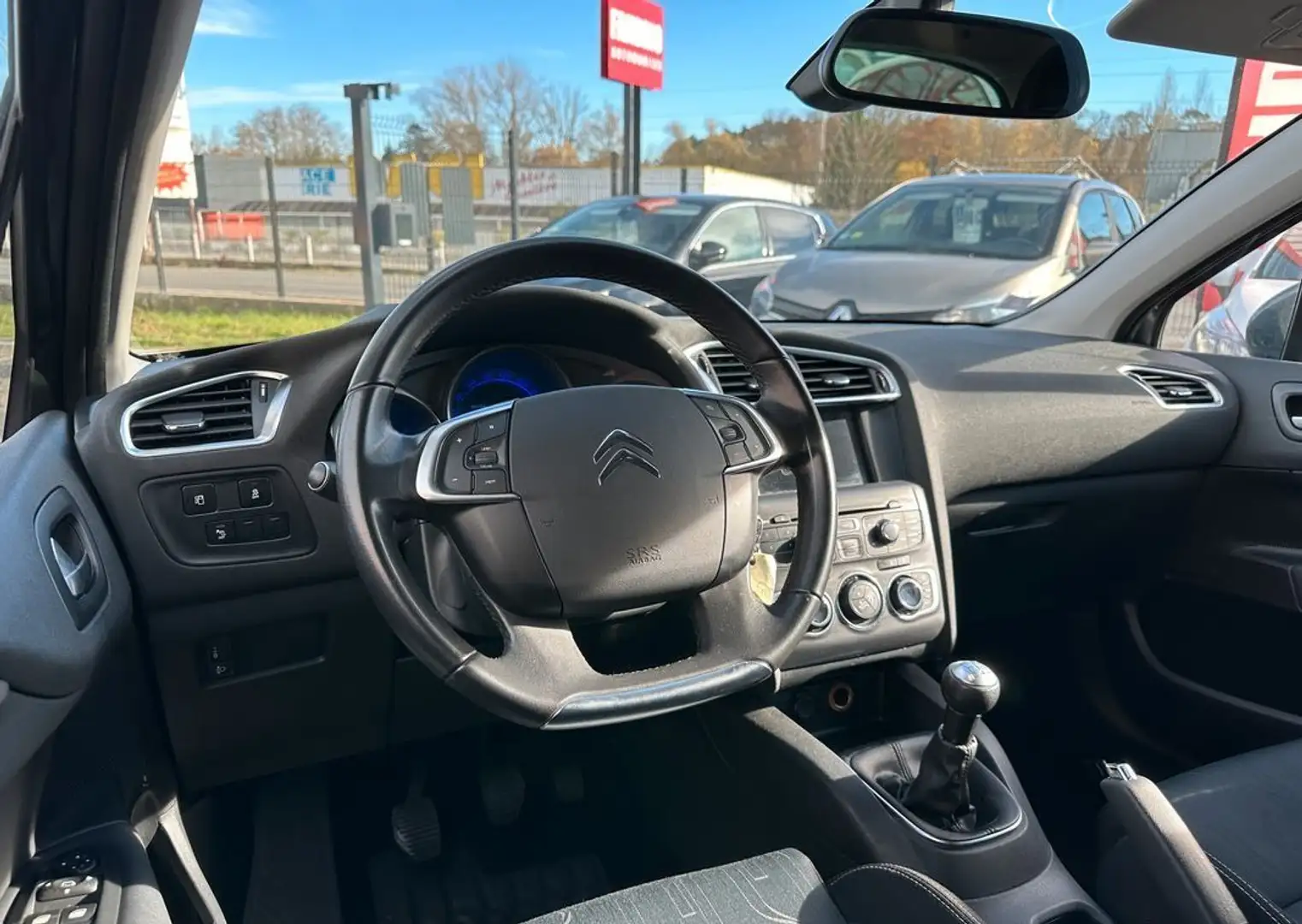 Citroen C4 1.6 Hdi 92Ch Millenium Gris - 2