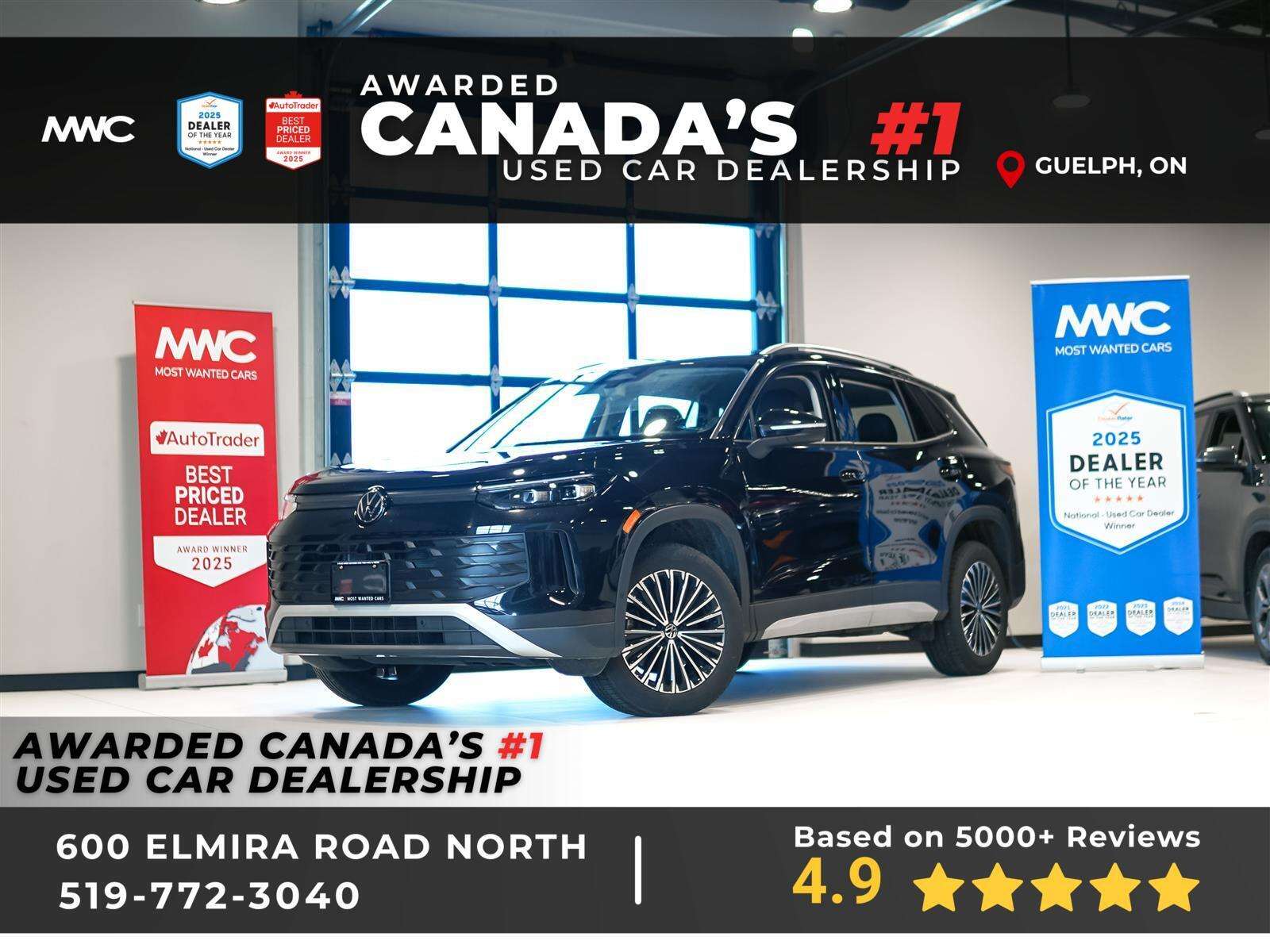 2026 Volkswagen Tiguan COMFORTLINE | AWD | LEATHER | NO ACCIDNETS