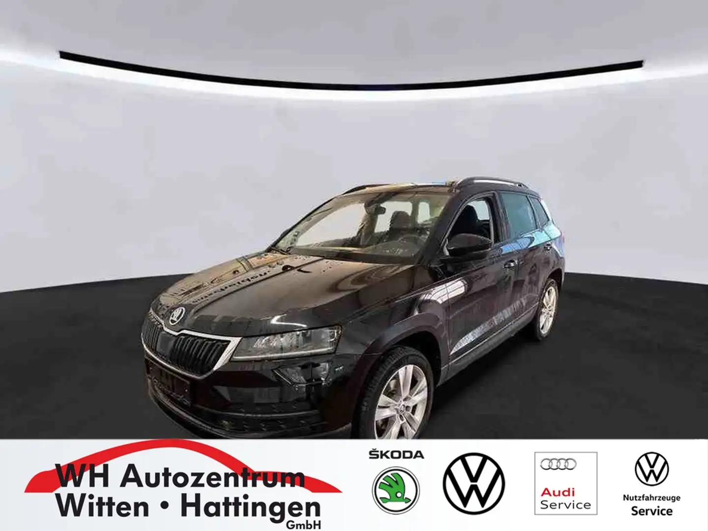 Skoda Karoq 1.5 TSI DSG Style NAVI LED KESSY ACC SITZHZG Schwarz - 1
