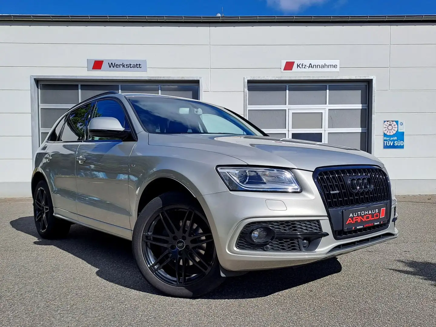 Audi Q5 2.0 TFSI quattro tiptronic S line Silber - 2