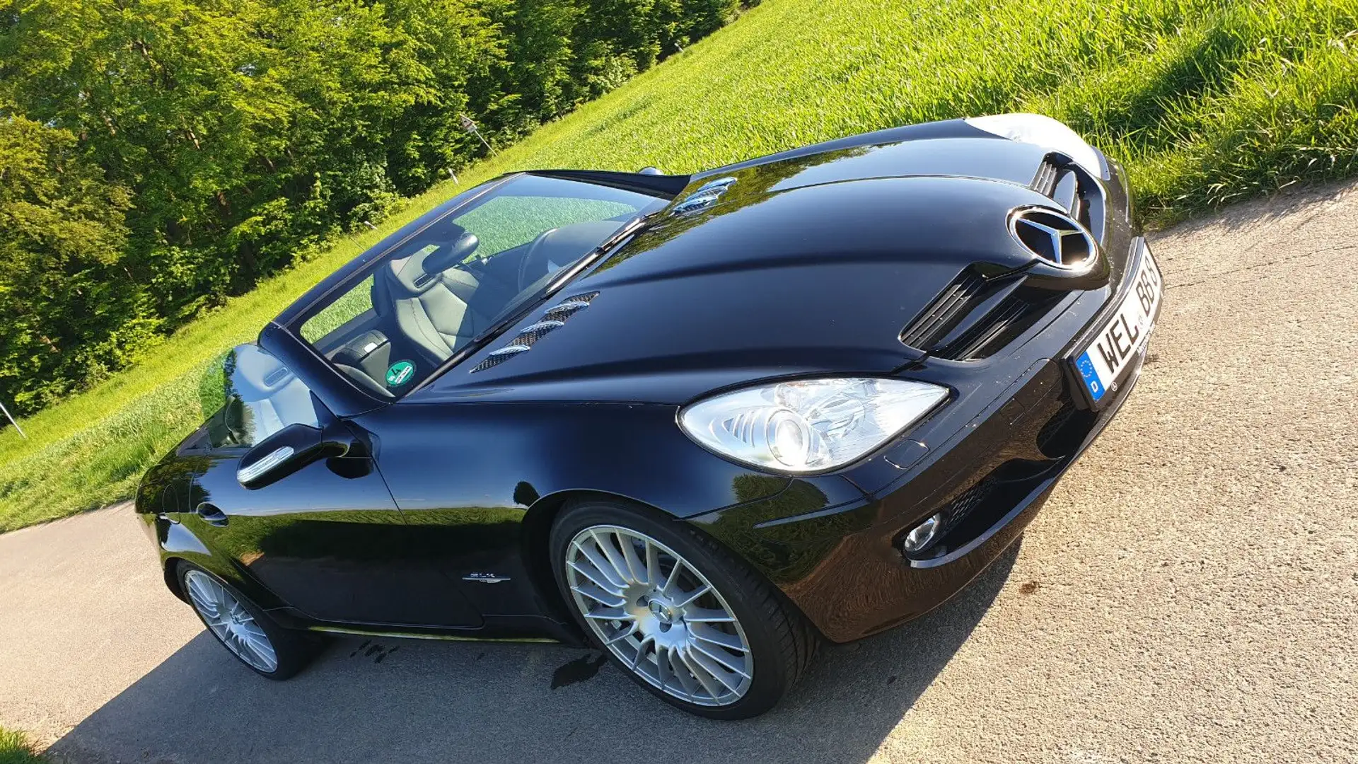 Mercedes-Benz SLK 350 Fekete - 2