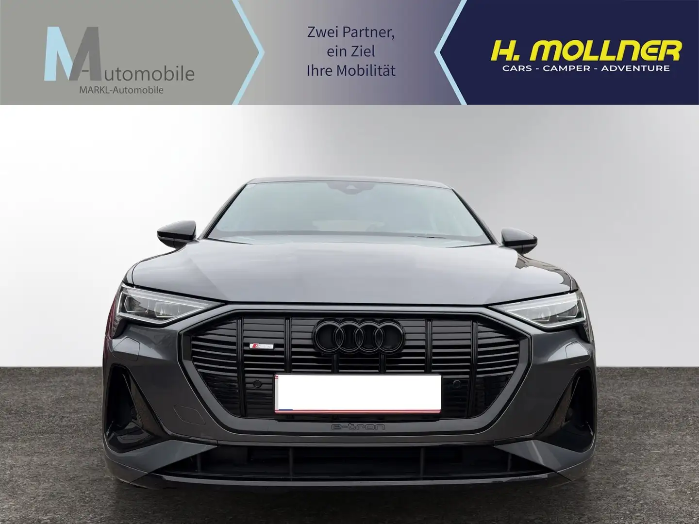 Audi e-tron 55 quattro S line *95KW/h, Vollausstattung* Grau - 1