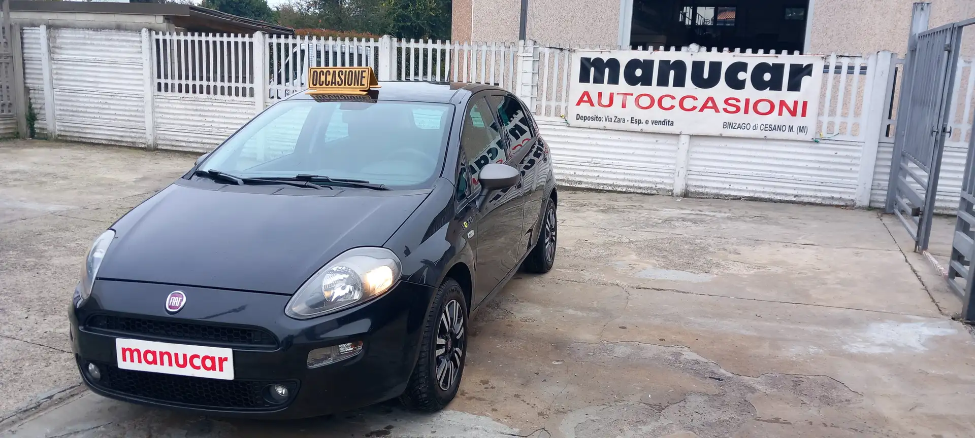 Fiat Punto 1.2 NO MAIL Nero - 1