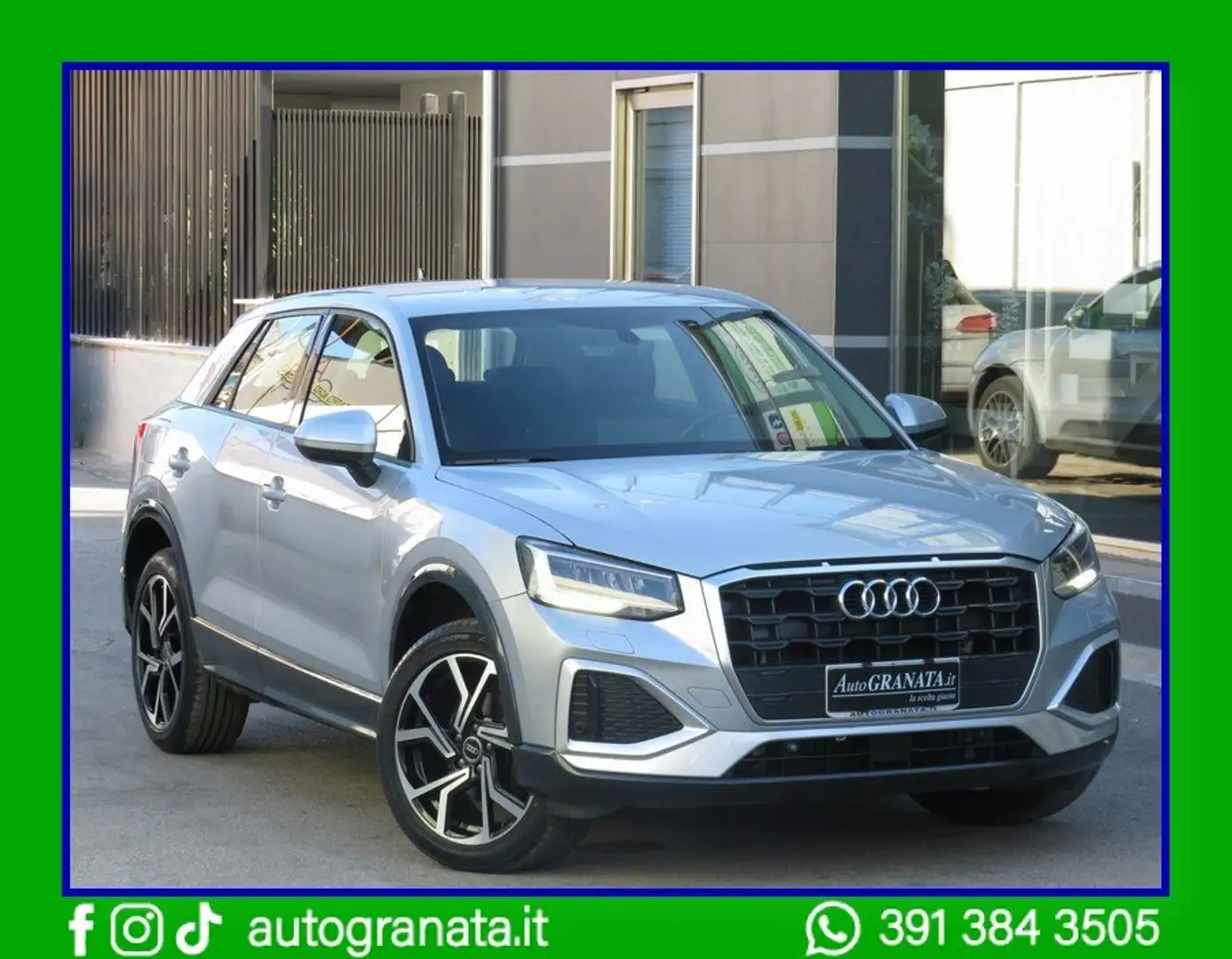 Audi Q2 2.0 Tdi 116cv Business Edition S-Tronic Navi+Retro Grigio - 2