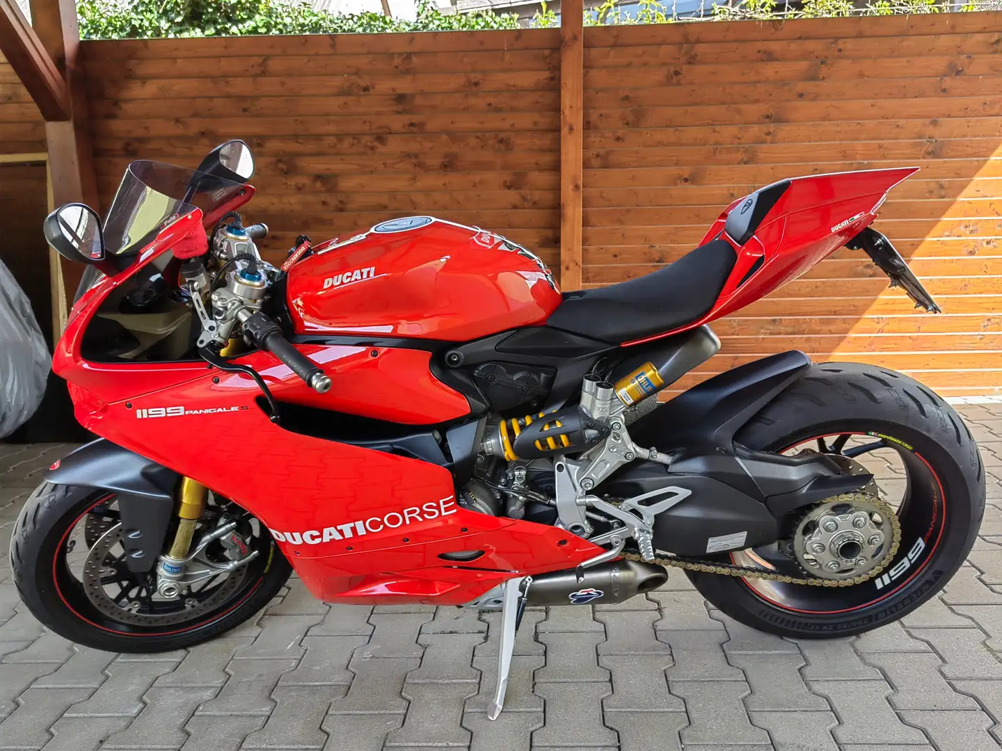 Ducati 1199 Panigale S, Öhlins  Termignoni 1. Hand Kırmızı - 2