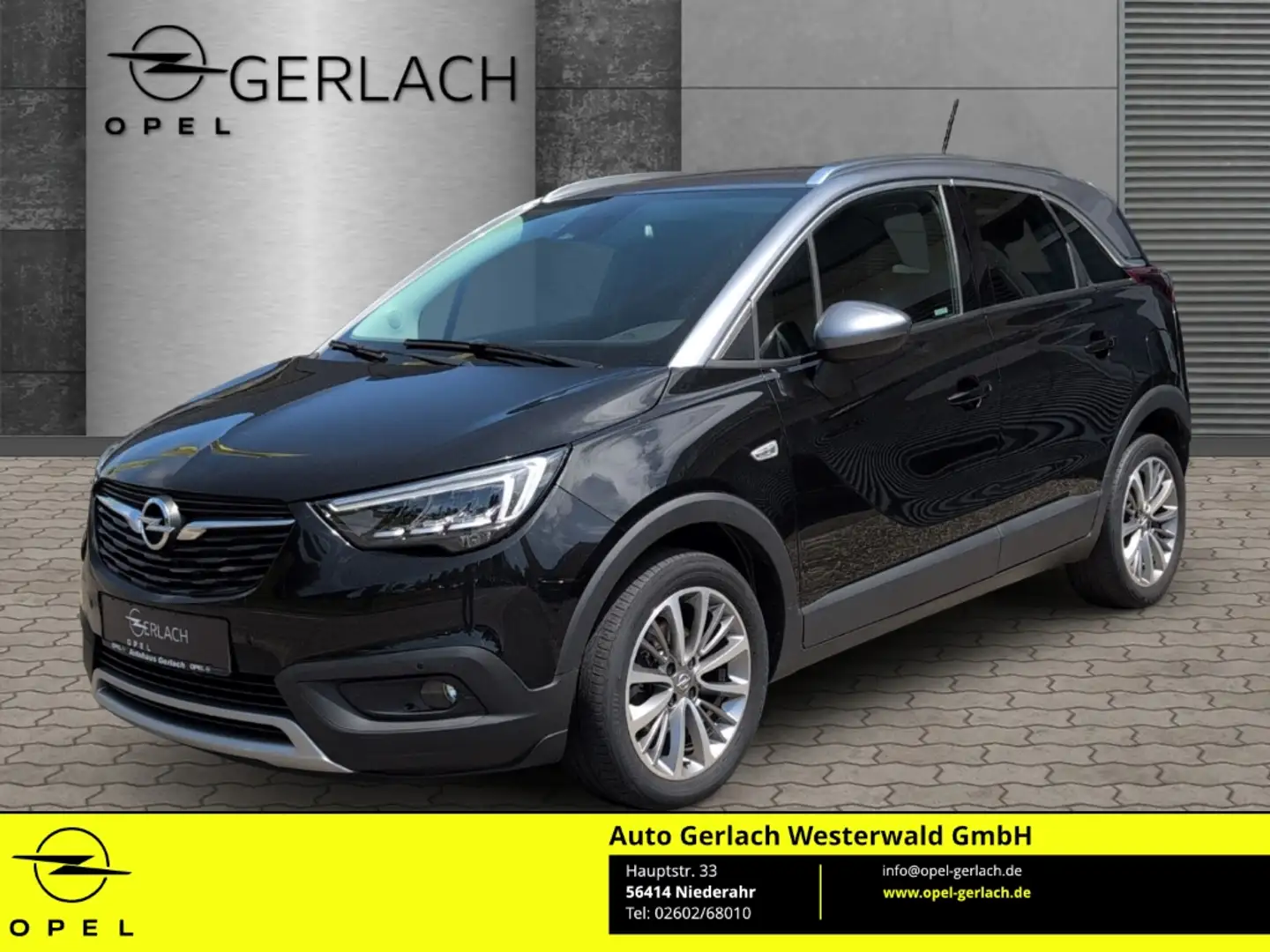Opel Crossland INNOVATION 1.2 Turbo Navi LED Apple CarPlay Androi Schwarz - 1