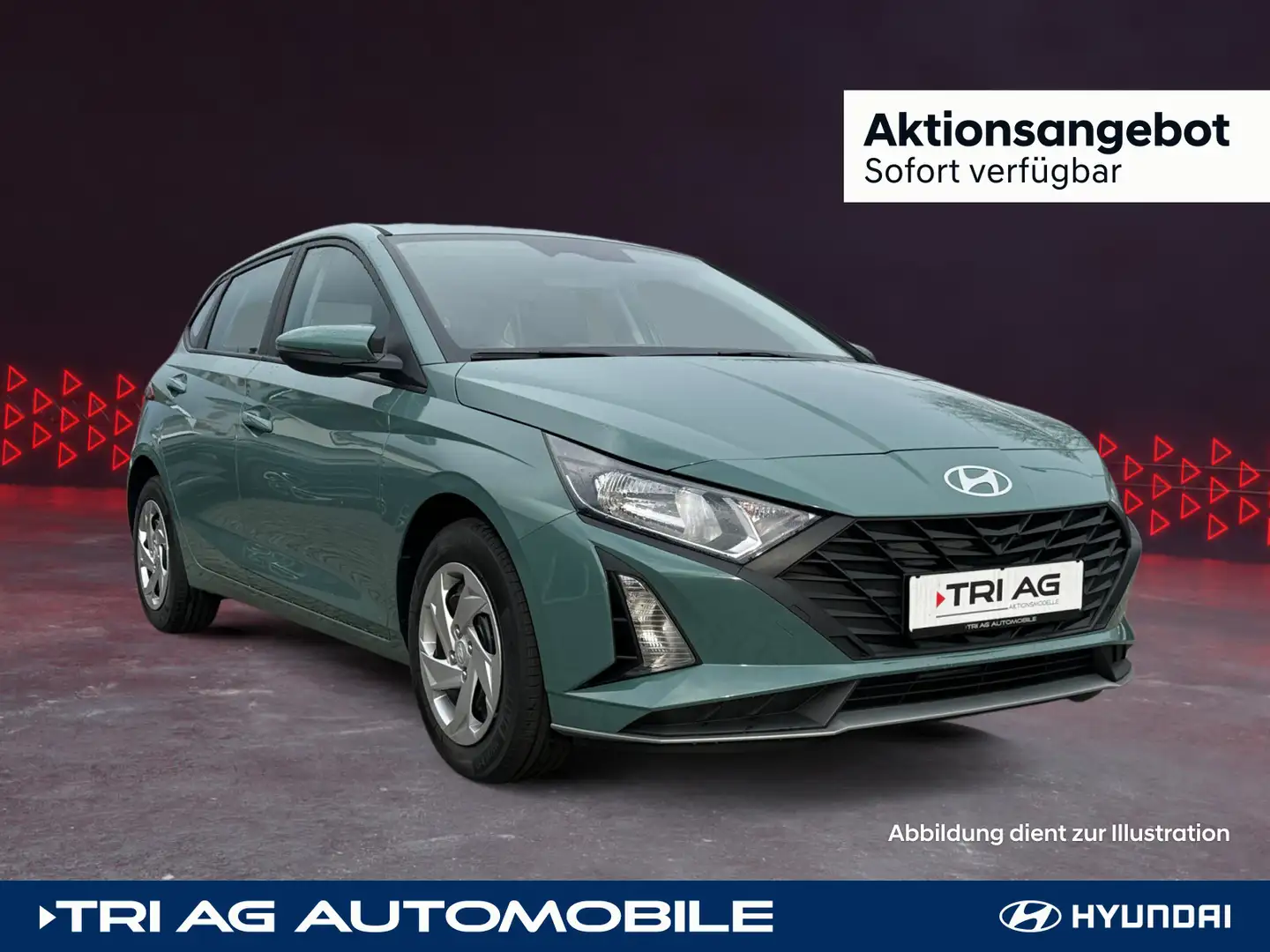 Hyundai i20 Select (MY25) Navigation Klima Einparkhilfe Vert - 1