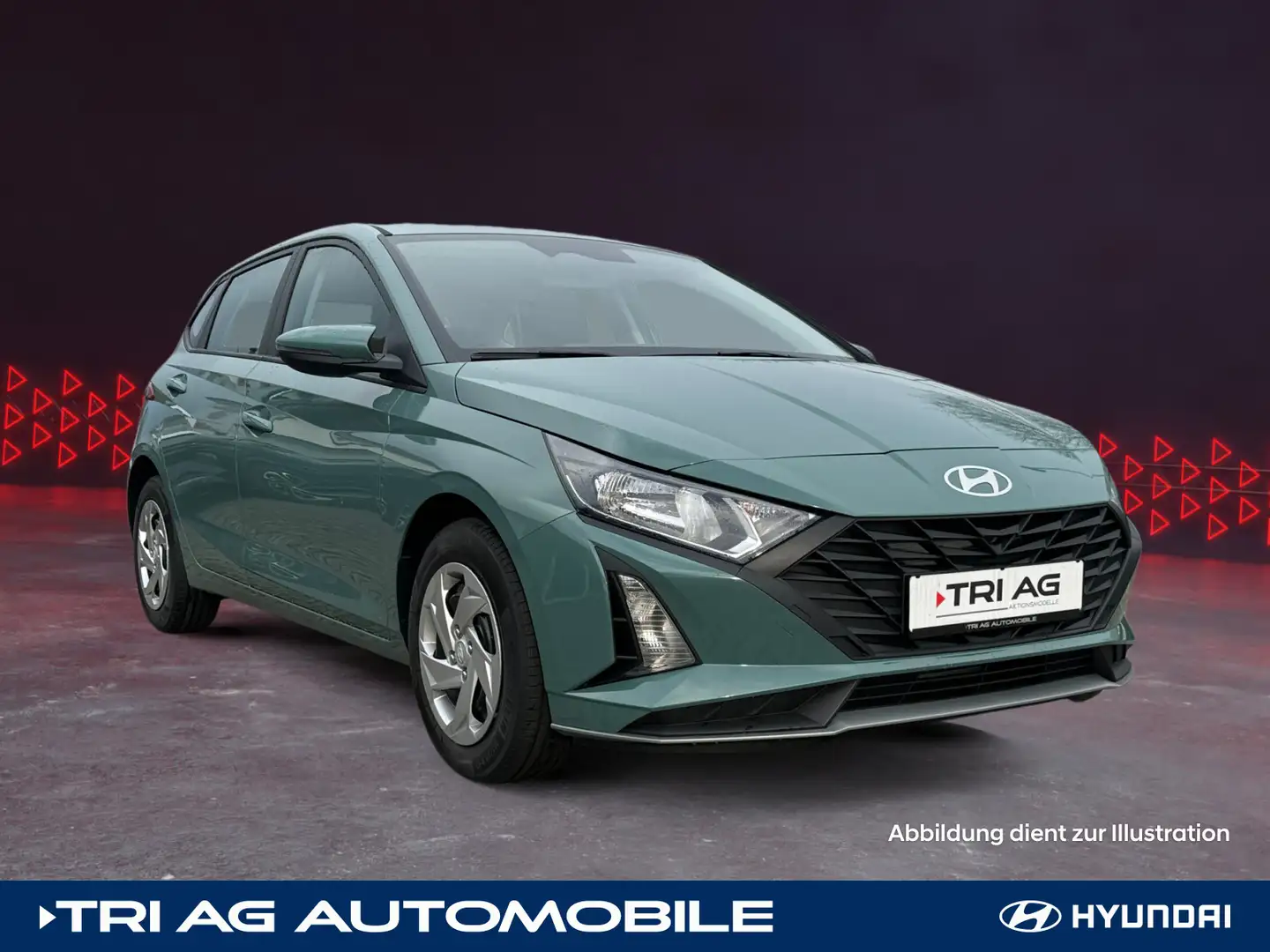 Hyundai i20 Select (MY25) Navigation Klima Einparkhilfe Groen - 1
