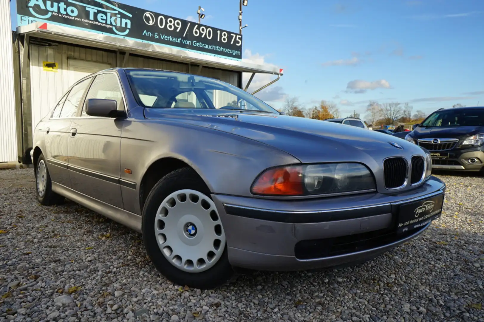 BMW 525 tds |2.Hd seit 1997| |8-fach bereift| |AHK| Ezüst - 1