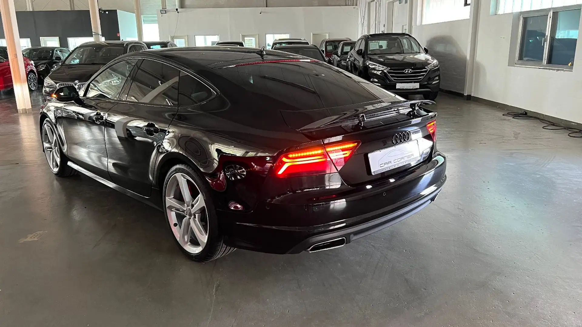 Audi A7 SP QUATTRO 3X S-LINE BLACK EDITION HUD 20ZOLL Nero - 2