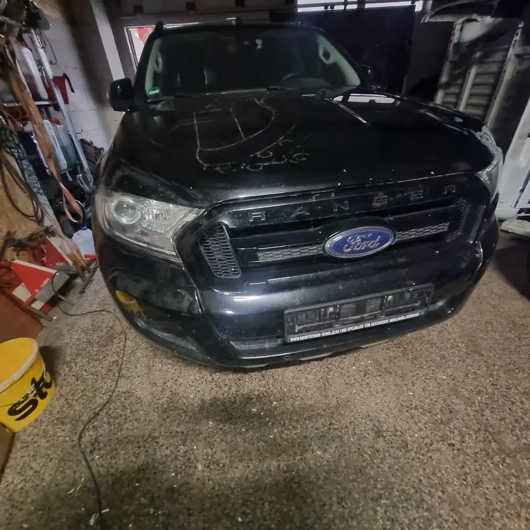 Ford Ranger Autm. Limited MOTORSCHADEN Чёрный - 1