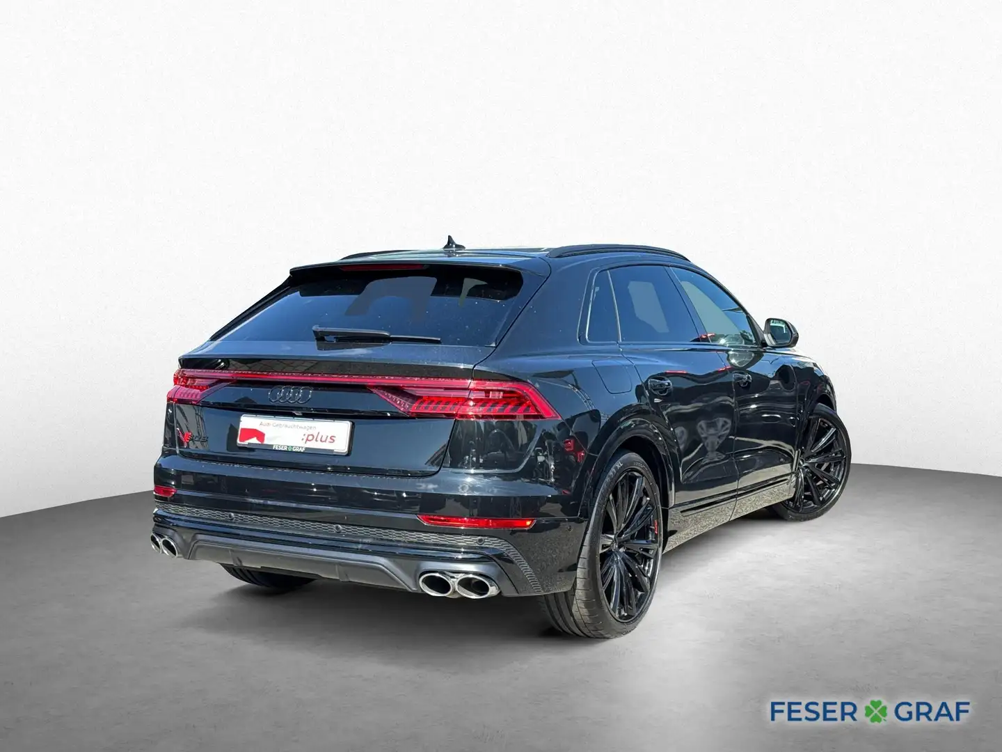 Audi SQ8 qu. tiptr. AHK+B&O+MATRIX+PANO+HEADUP+ACC+ Schwarz - 2