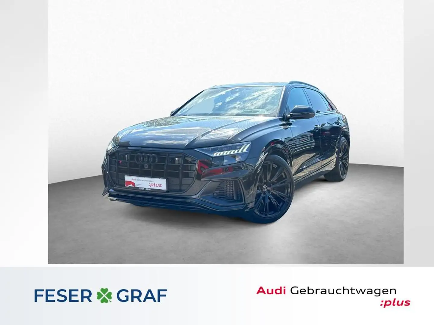 Audi SQ8 qu. tiptr. AHK+B&O+MATRIX+PANO+HEADUP+ACC+ Schwarz - 1