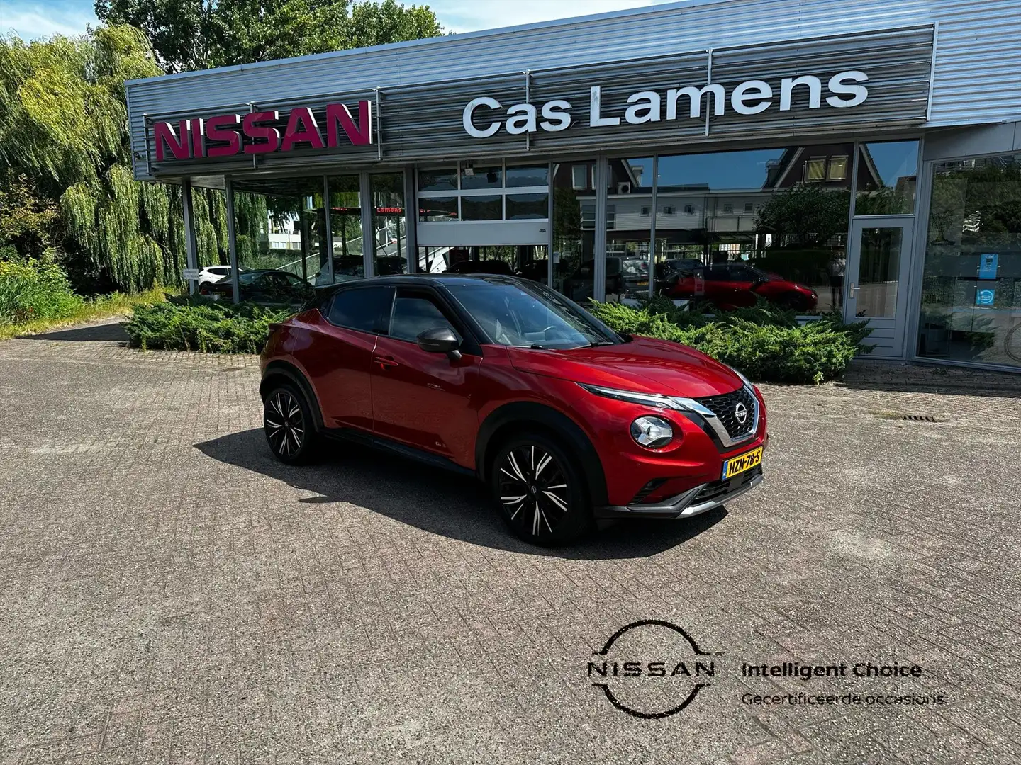 Nissan Juke 1.0 DIG-T 114pk N-Design Rood - 1