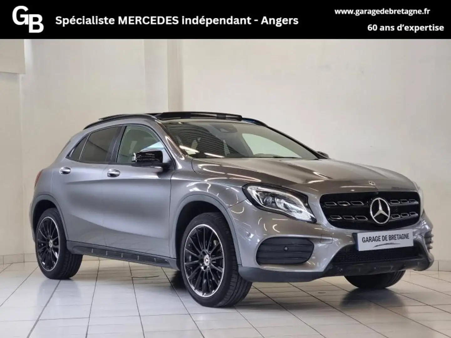 Mercedes-Benz GLA 200 200 156ch Fascination 7G-DCT Euro6d-T Gris - 1