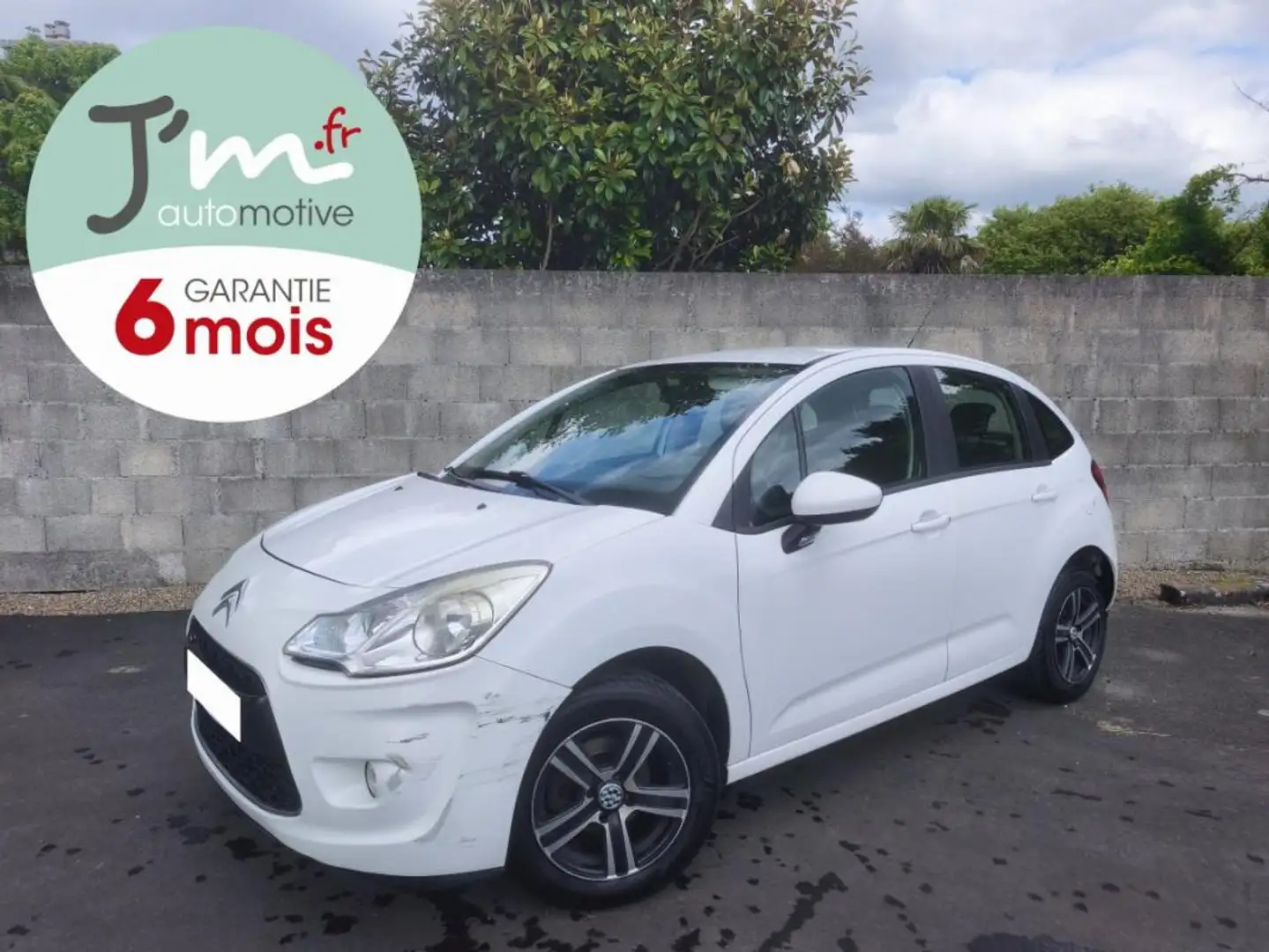 Citroen C3 Entreprise HDi 70 Blanc - 1
