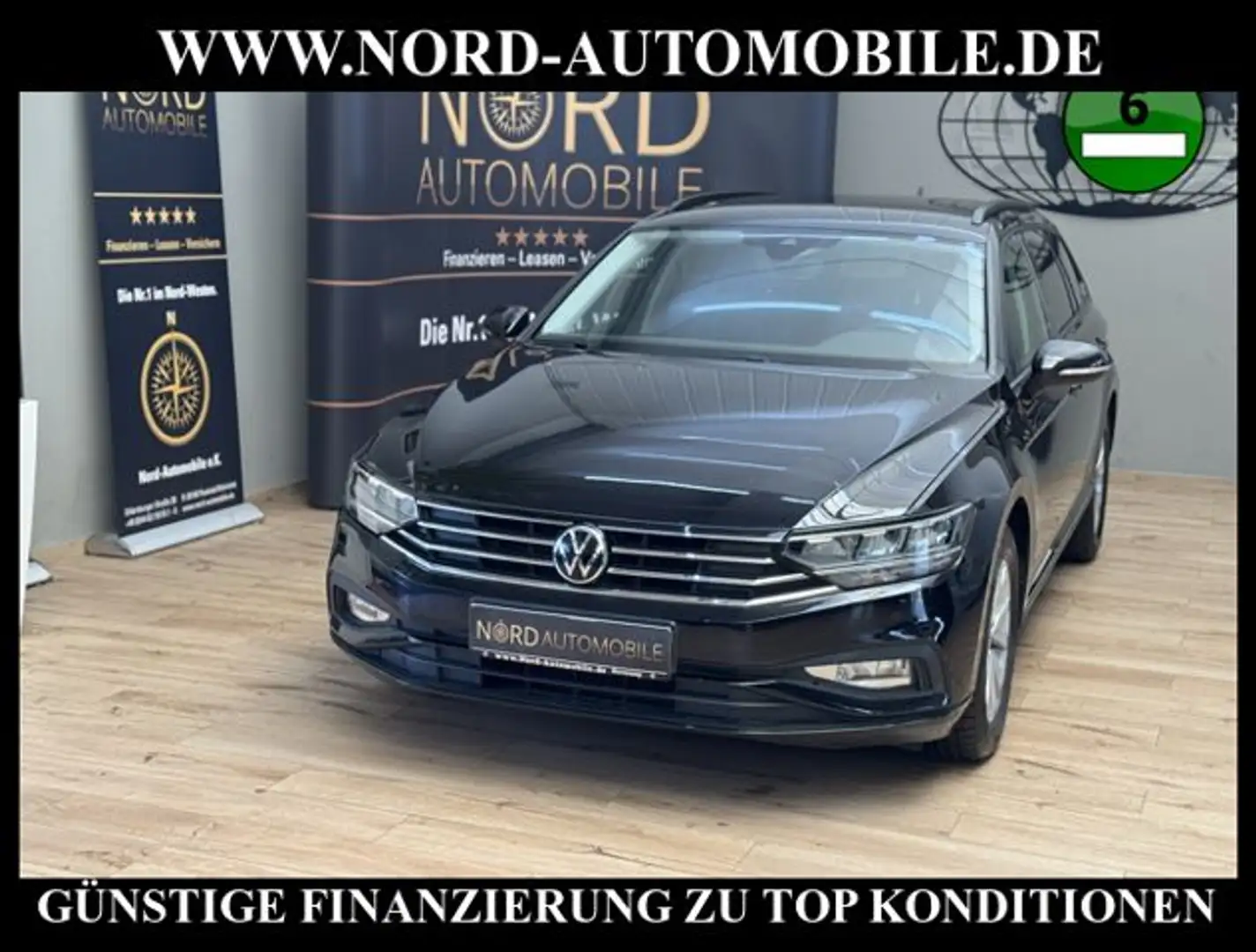 Volkswagen Passat Variant Basic 2.0 TDI DSG Kamera/Navi/LED Negro - 1