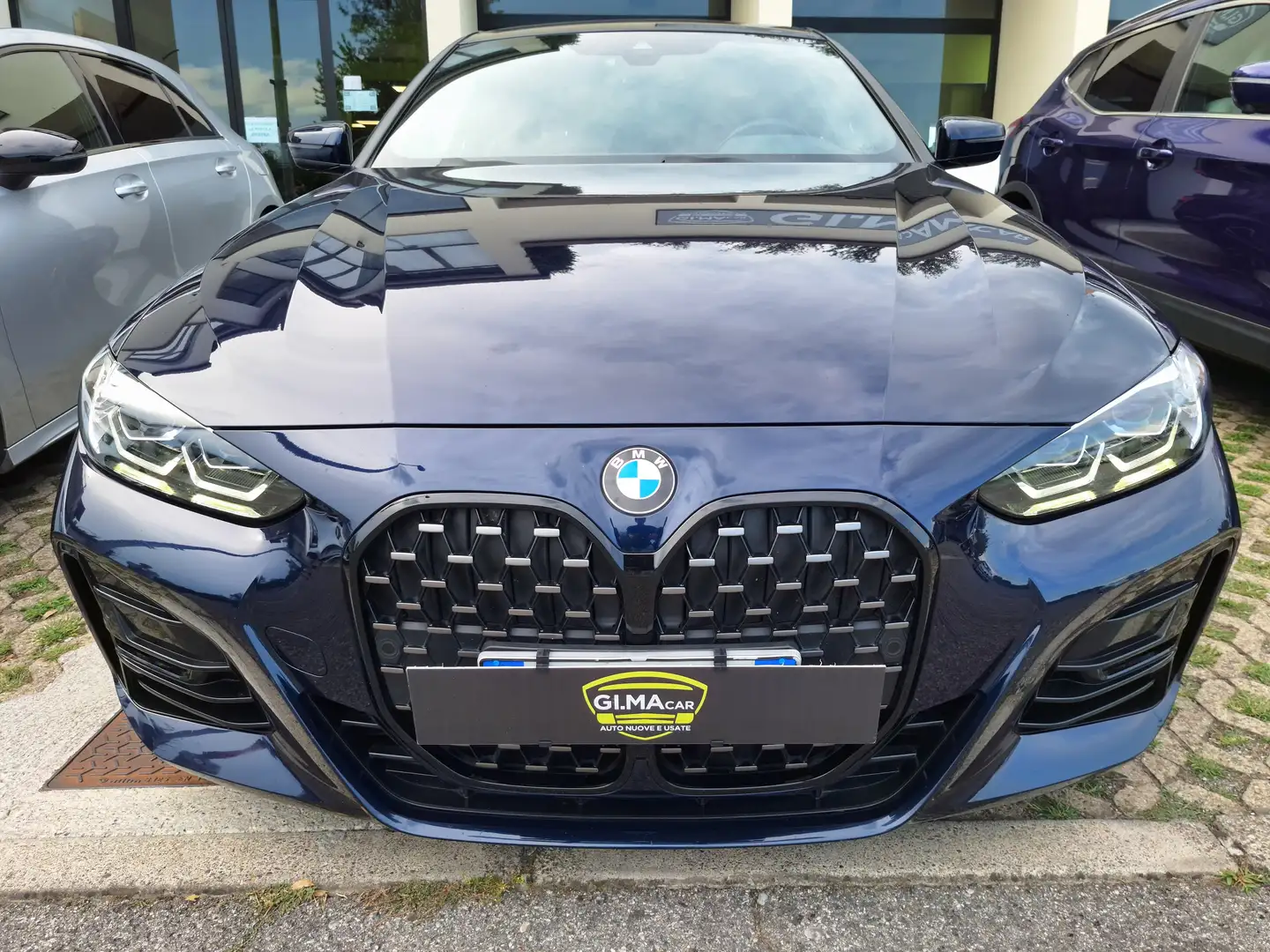 BMW 420 Serie 420d Coupe mhev MSPORT auto Blu/Azzurro - 2