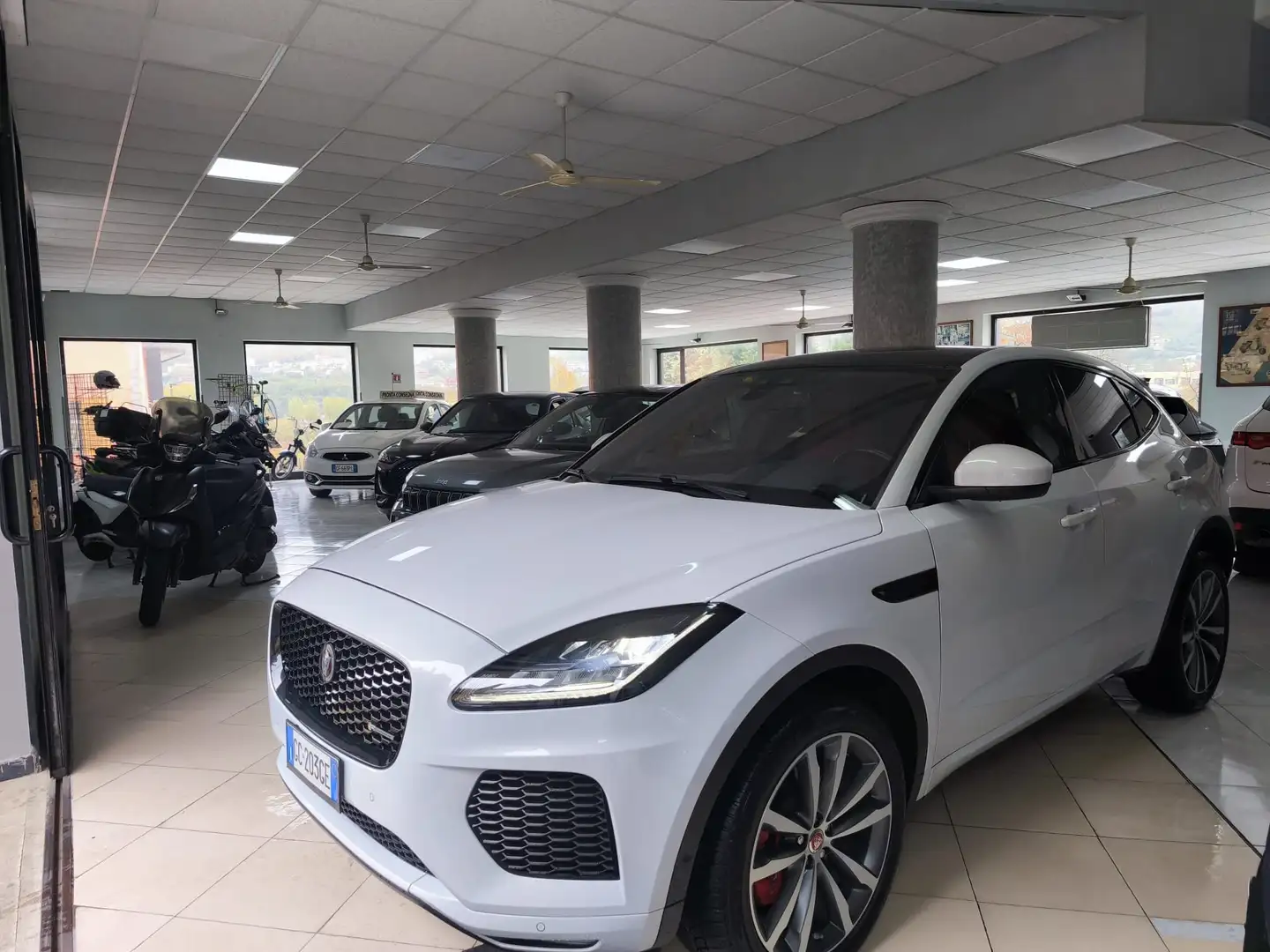Jaguar E-Pace E-Pace 2017 2.0d i4 R-Dynamic HSE awd 240cv auto Bianco - 2